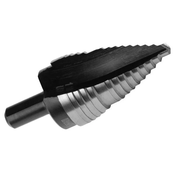 IRWIN Unibit 2-Steps Cobalt Alloy Steel Step Drill Bit For 1/2-Inch And 3/4-Inch Ko, Black