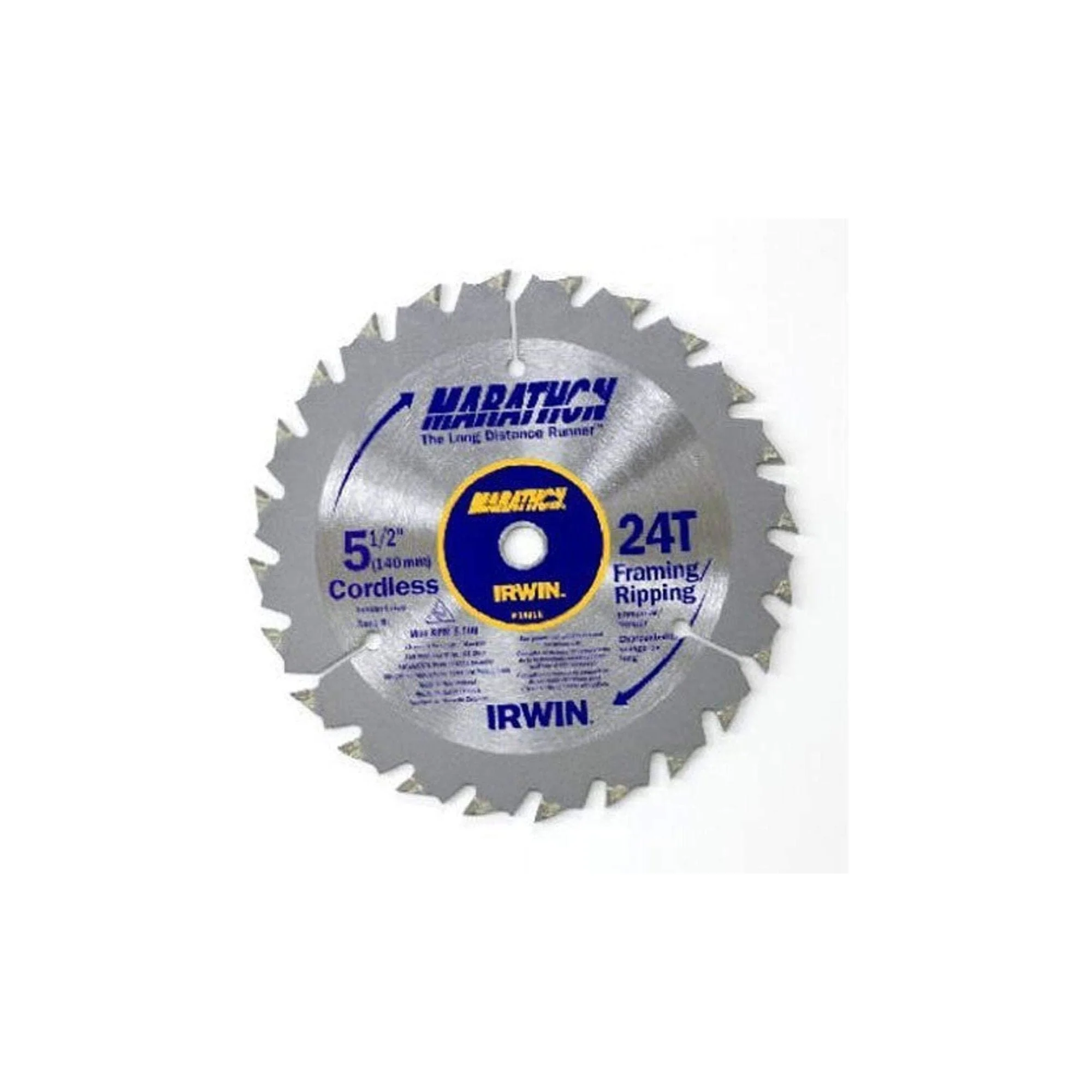 IRWIN MARATHON™ Circular Saw Blade, 5 1/2-Inch, 24T