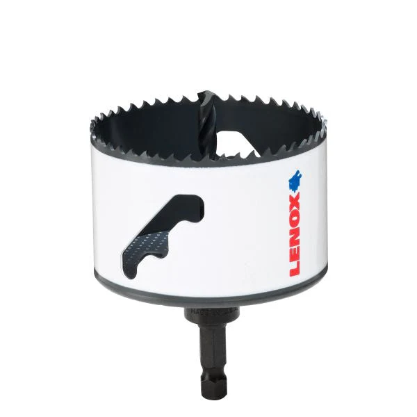 LENOX Bi-Metal Speed Slot Arbored Hole Saw With T3 Technology, 3-1/8"