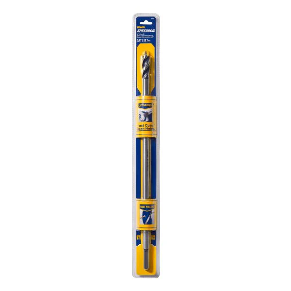 IRWIN SPEEDBOR™ Tri Flute Wood Drill Bit 1/2" X 16"