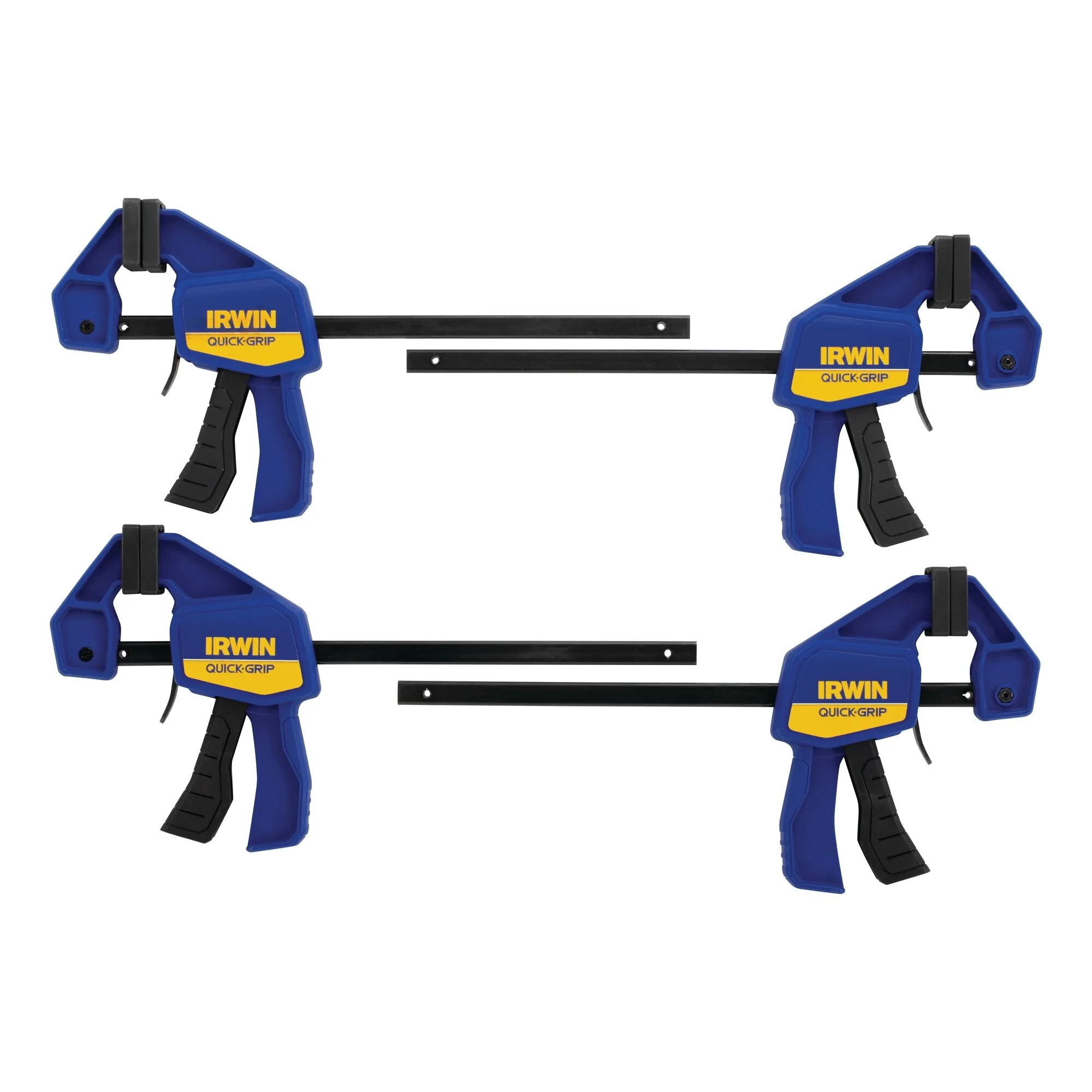 IRWIN Quick-Grip Clamps, One-Handed, Mini Bar, 6-Inch, 4-Pack
