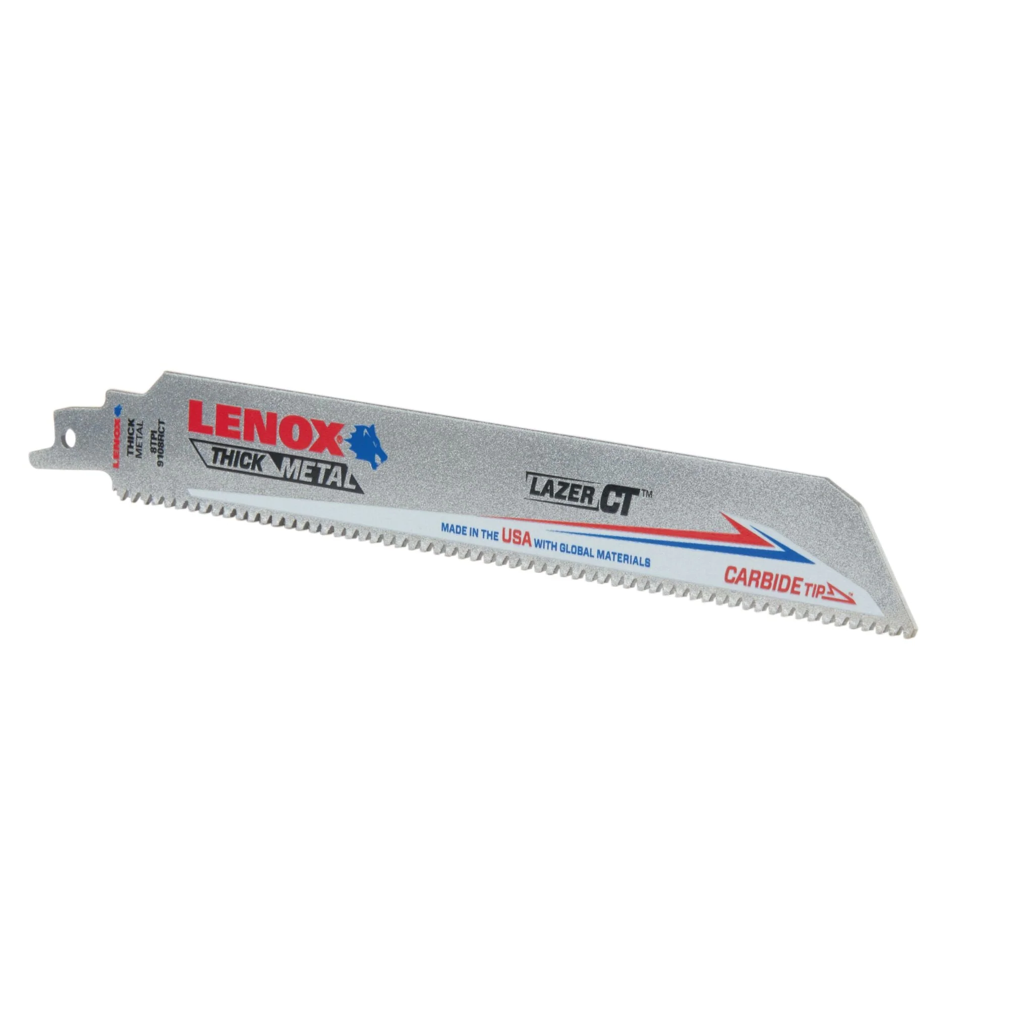 LENOX 9" x 1" Lazer CT Carbide Tipped Reciprocating Saw Blades