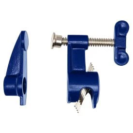 IRWIN 3/4-Inch Deep Throat Pipe Clamp,Blue,Small