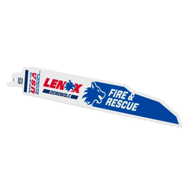 LENOX Demolition Reciprocating Saw Blade With Power Blast Technology™, Bi-Metal, 9-Inch, 10 Tpi, 25/Pk