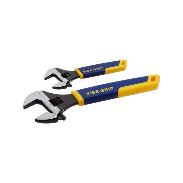 IRWIN Vise-Grip Adjustable Wrench Set, SAE, 6-Inch & 10-Inch, 2-Piece
