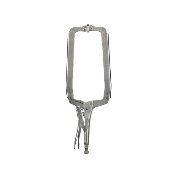 IRWIN Vise-Grip Original C Clamp, Locking, Swivel Pad Tip, 18-Inch