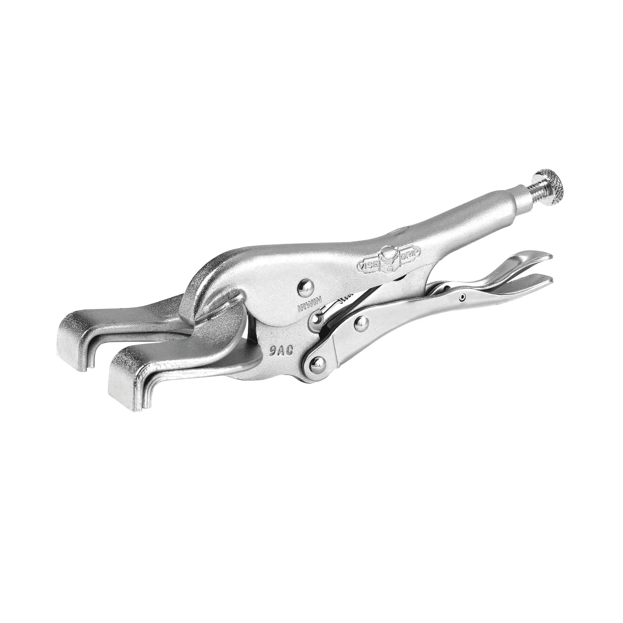 IRWIN Vise-Grip 9Ac 9-Inch Locking Panel Clamp, Silver