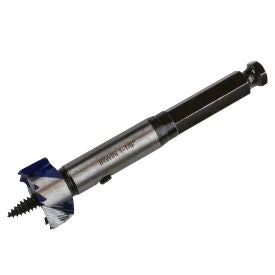 IRWIN 1-1/8-Inch 3-Cutter Self Feed Drill Bit