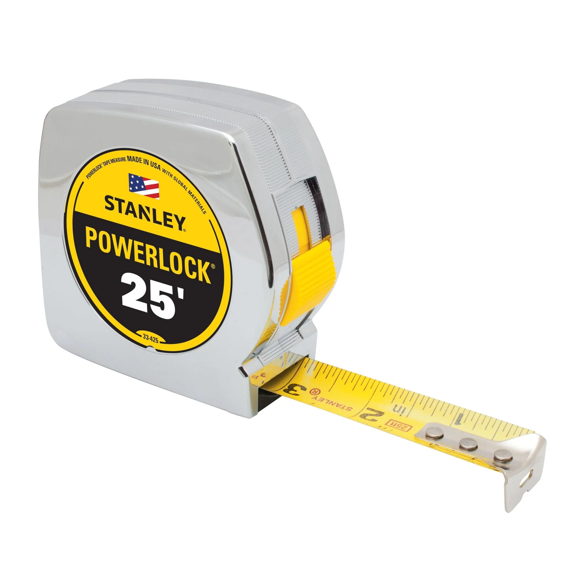 STANLEY 25 Ft Powerlock Tape Measure