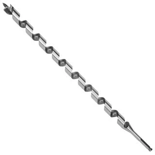 IRWIN Power Drill Power Pole Auger Bits, 7/16" Shank, 1-1/16" Diameter, 29" Total Length, Single