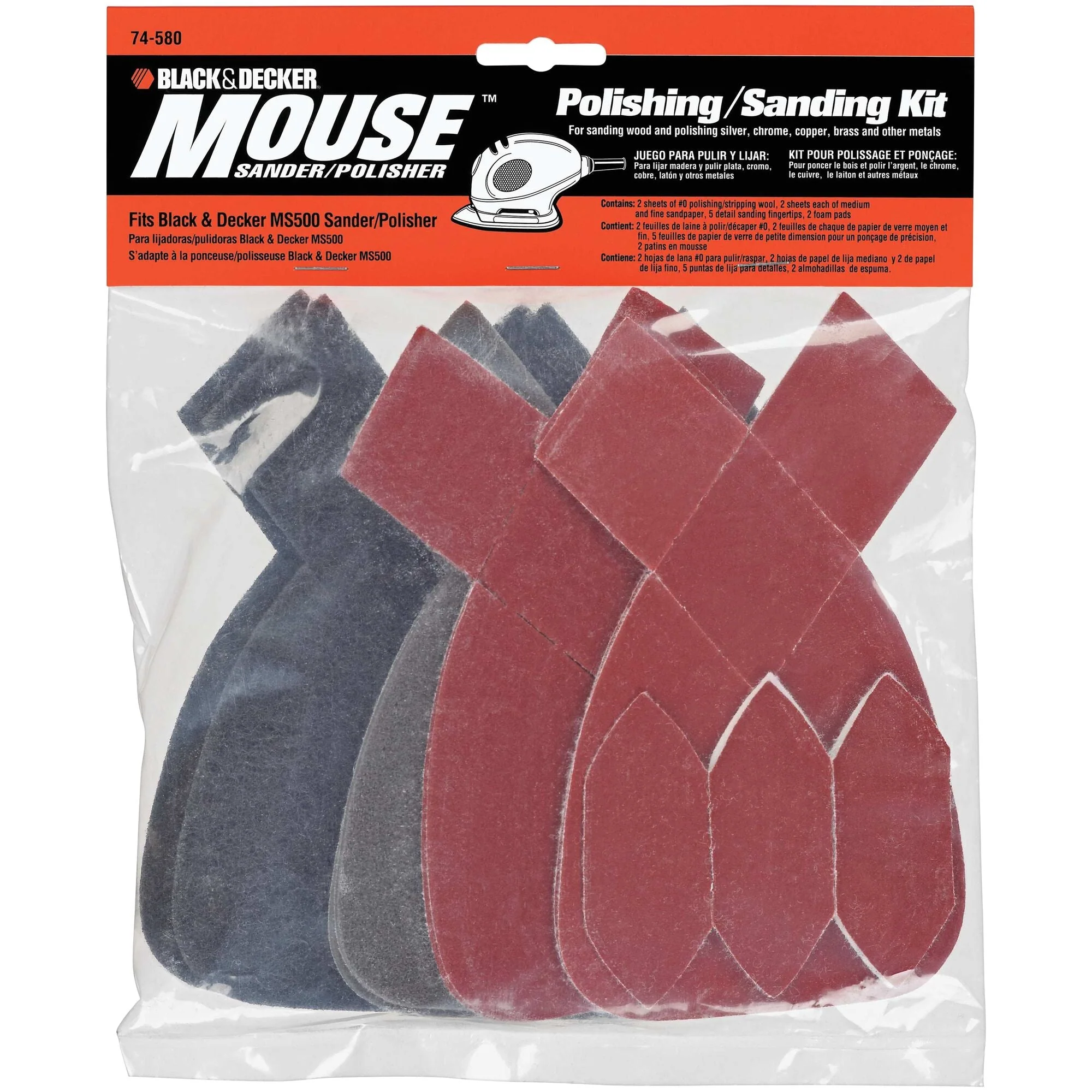 BLACK+DECKER MOUSE™ Sanding/Polishing Kit