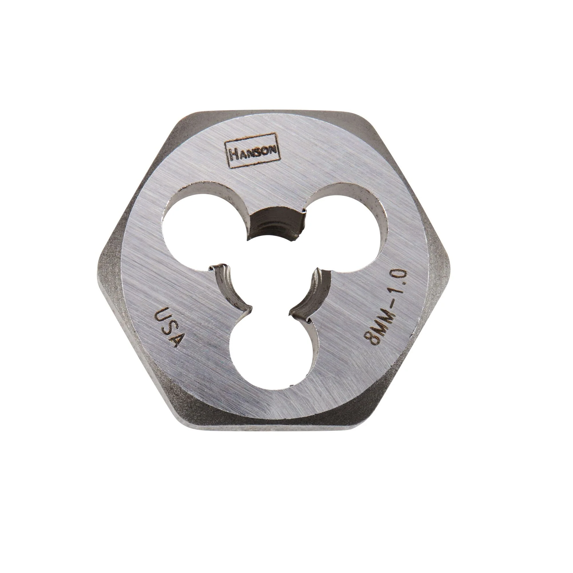 IRWIN 8 Mm – 1.00 Hexagon Metric Die With 1 In. Diameter