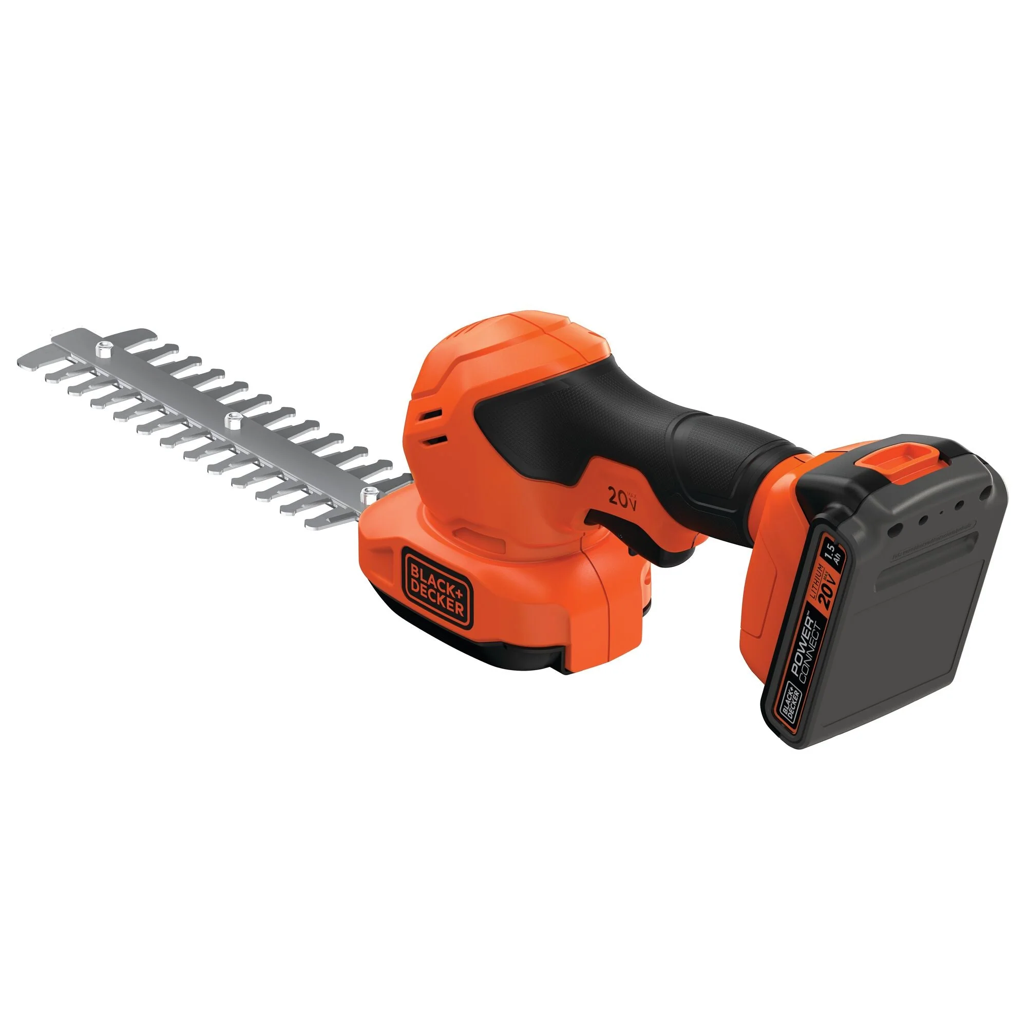 BLACK+DECKER 20V MAX* POWERCONNECT™ 3/8 in. Cordless Shear Shrubber Kit - BCSS820C1