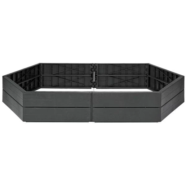 BLACK+DECKER Raised Garden Bed 5 ft, Customizable and Easy Assembly - BDSTGA95810