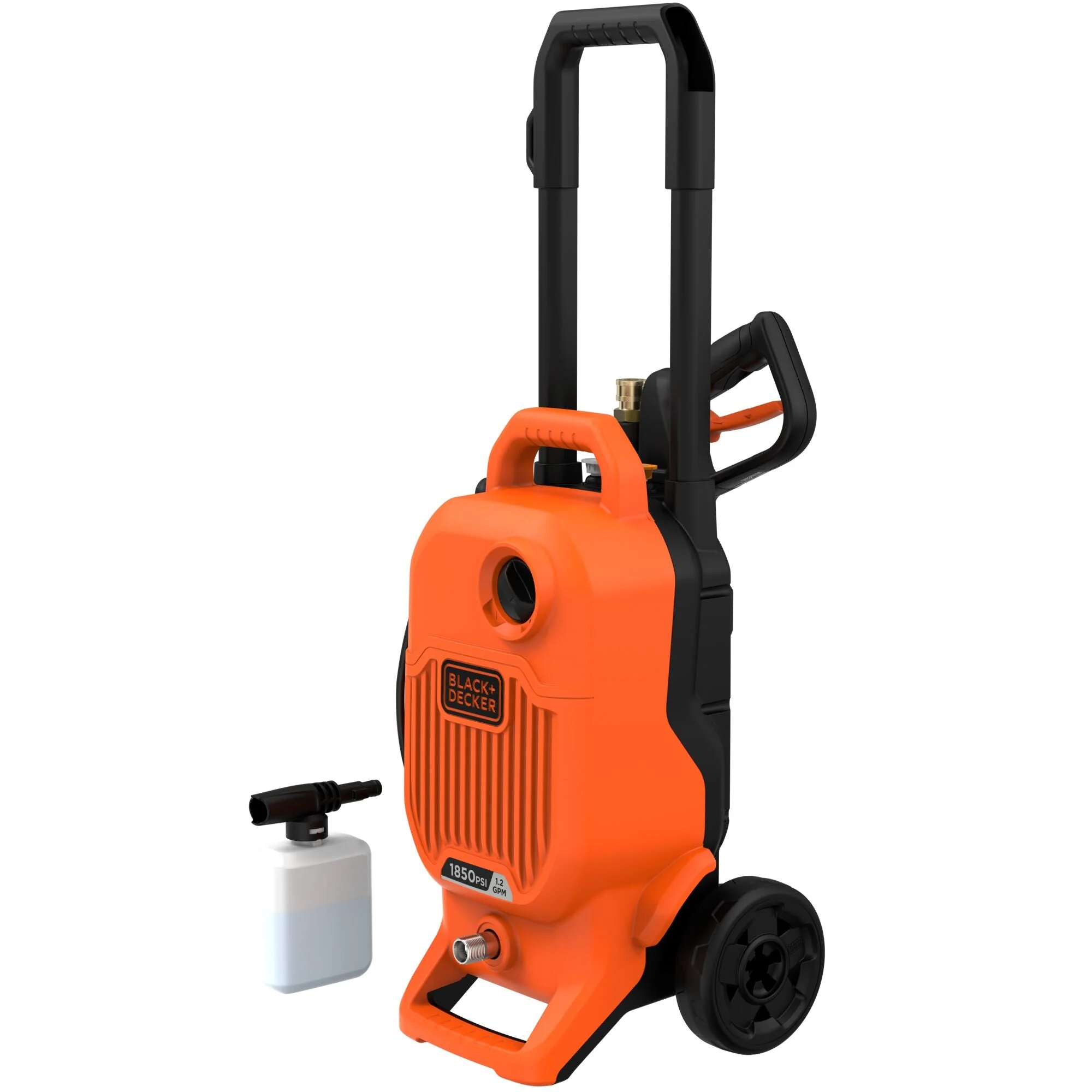 BLACK+DECKER 1,850 MAX psi* 1.2 gpm* Electric Cold Water Pressure Washer