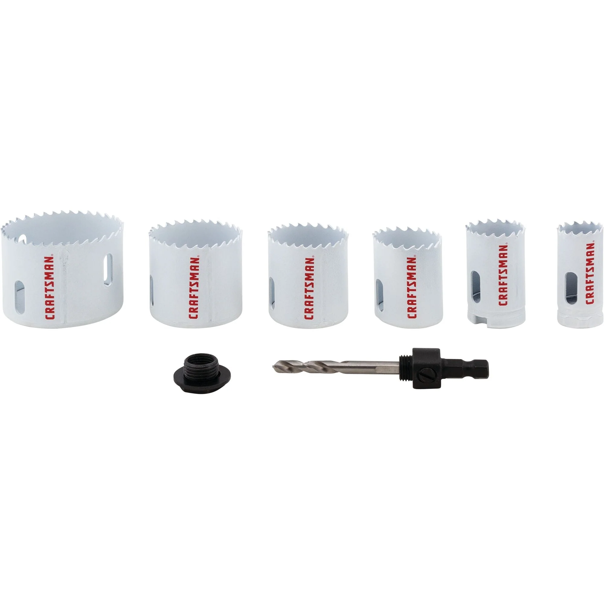 7 Pc. Bi-Metal Hole Saw Set
