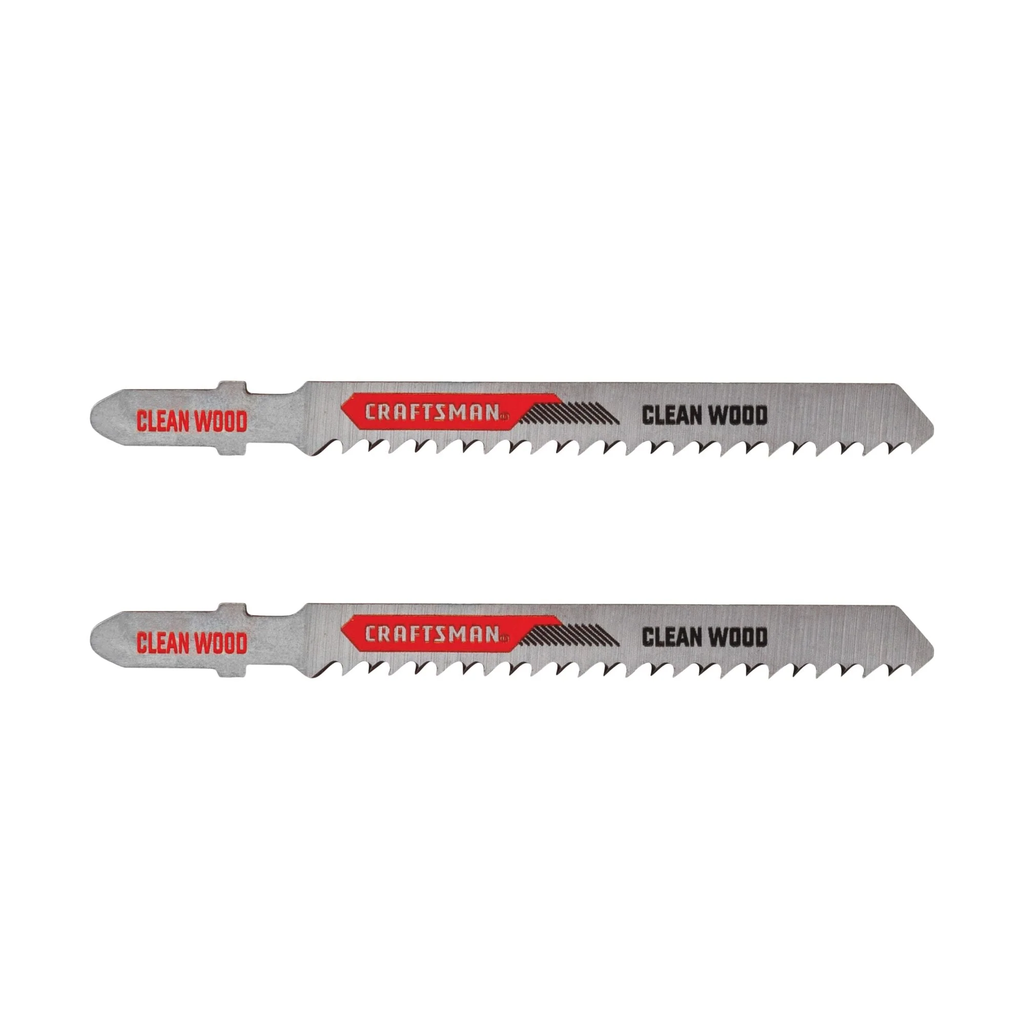 CRAFTSMAN 3-5/8-in. 10 TPI T-Shank Wood Cutting Jig Saw Blades (2 pk.)