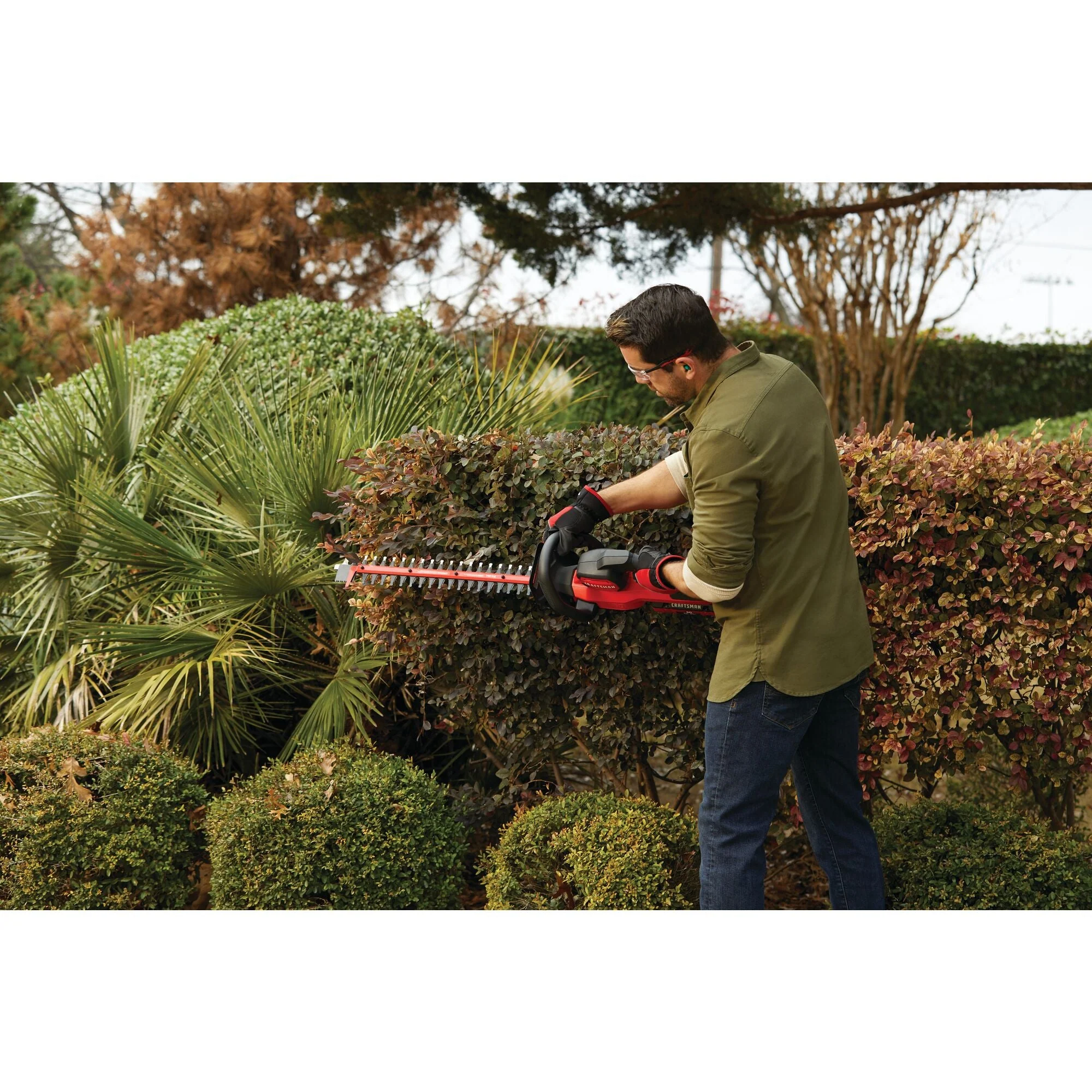CRAFTSMAN V60 Cordless 24-In. Hedge Trimmer Kit (2.5Ah) - CMCHTS860E1