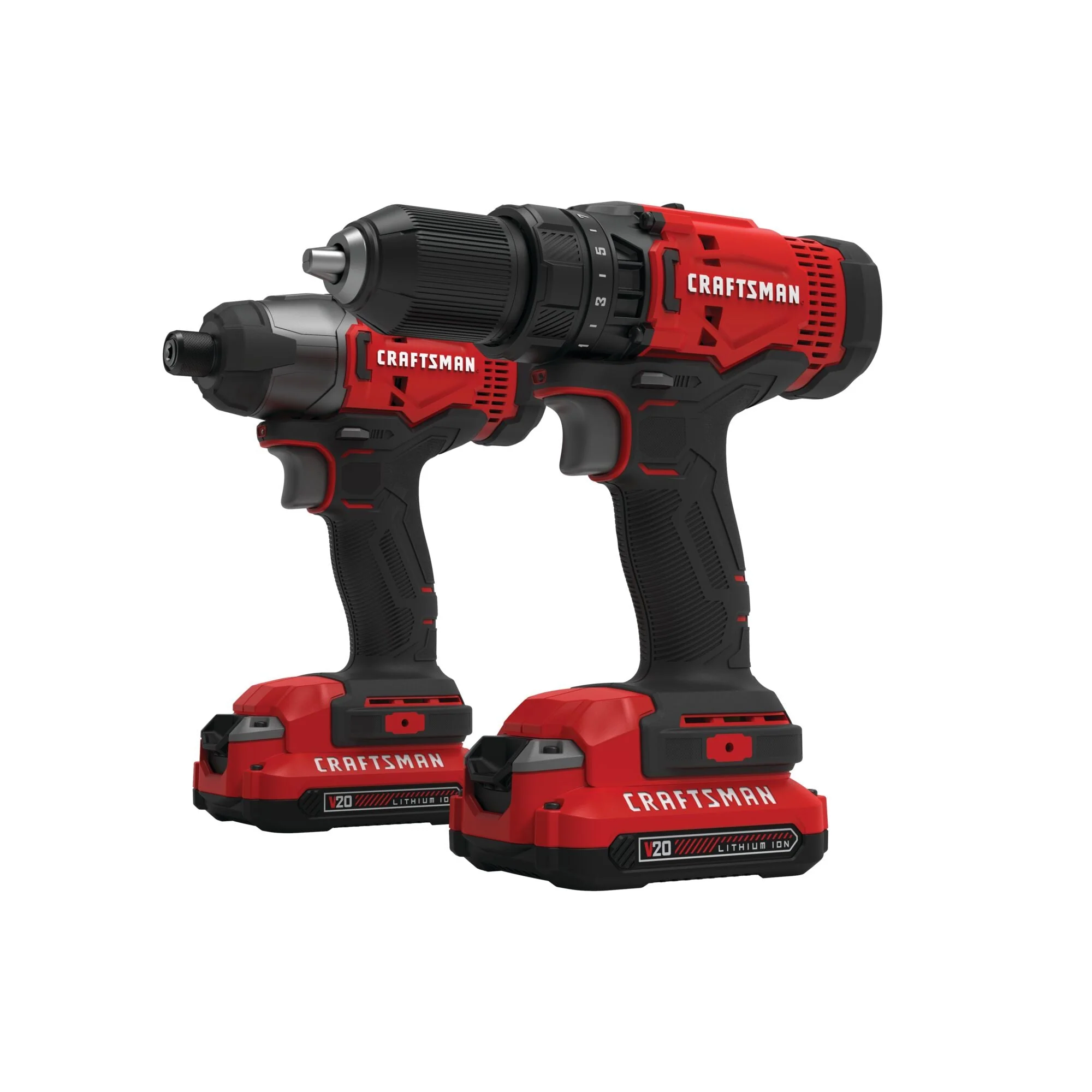CRAFTSMAN V20 Cordless Drill Combo Kit, 2 Tool
