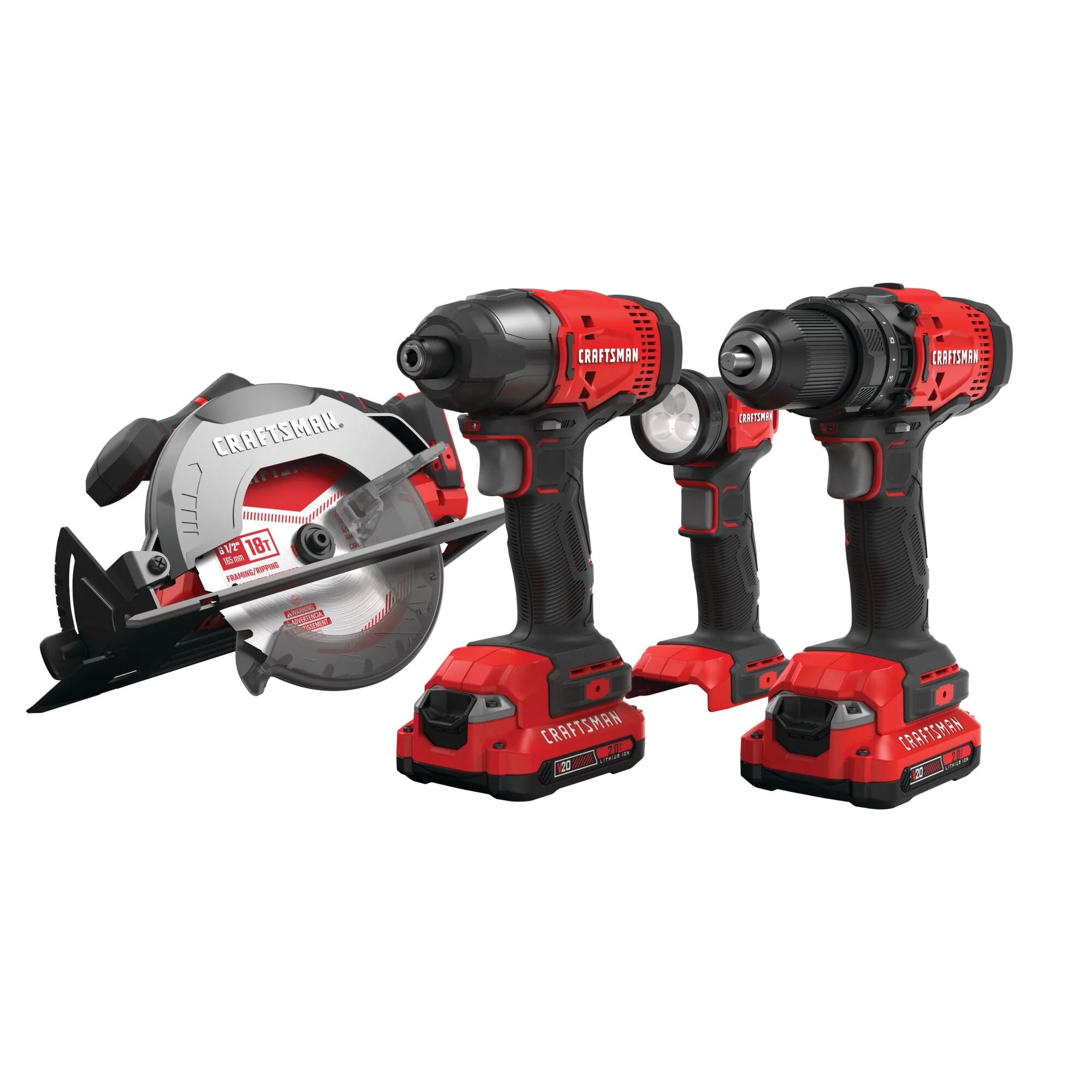 CRAFTSMAN 20V Max 4-Tool Combo Kit
