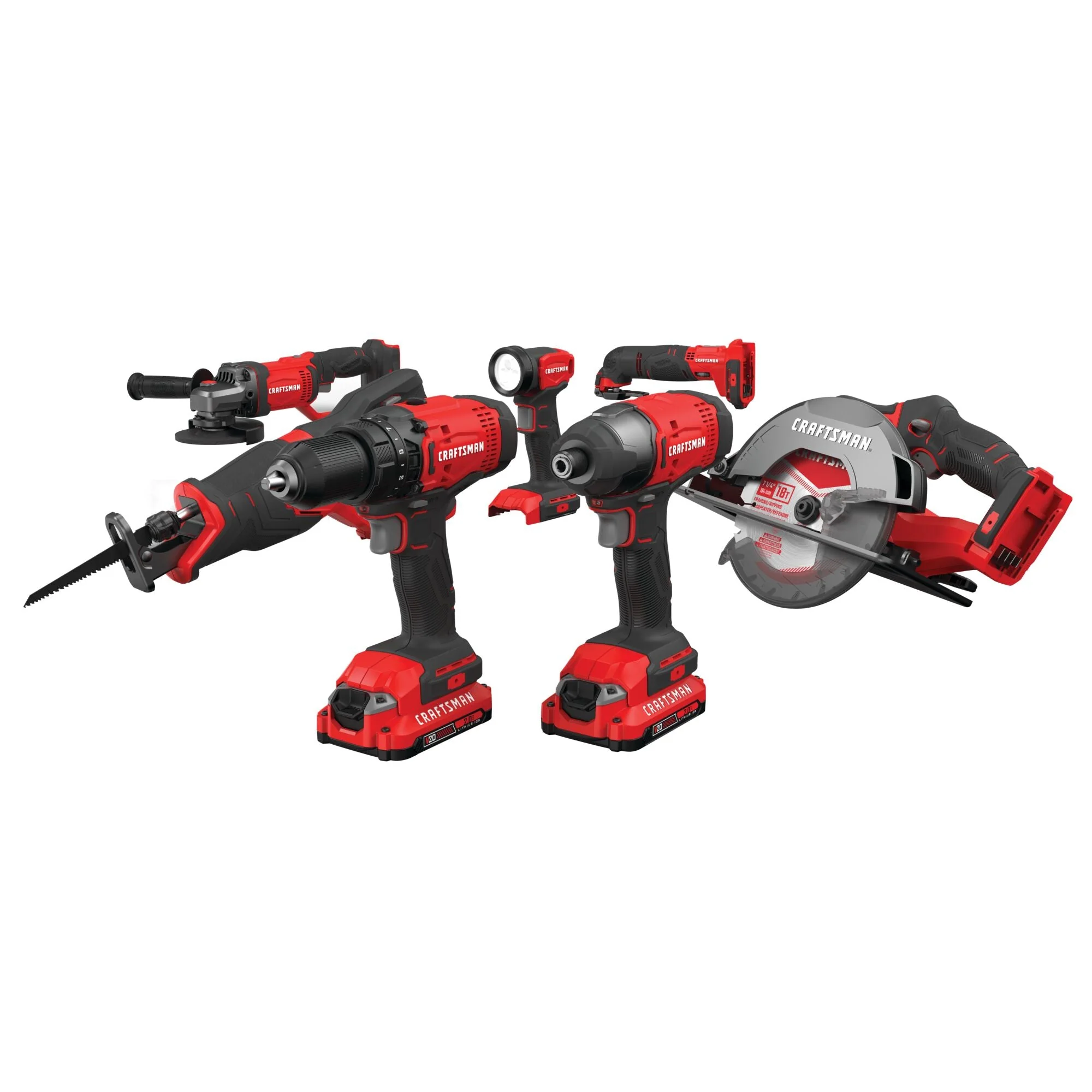 CRAFTSMAN 20V Max 7 Tool Combo Kit
