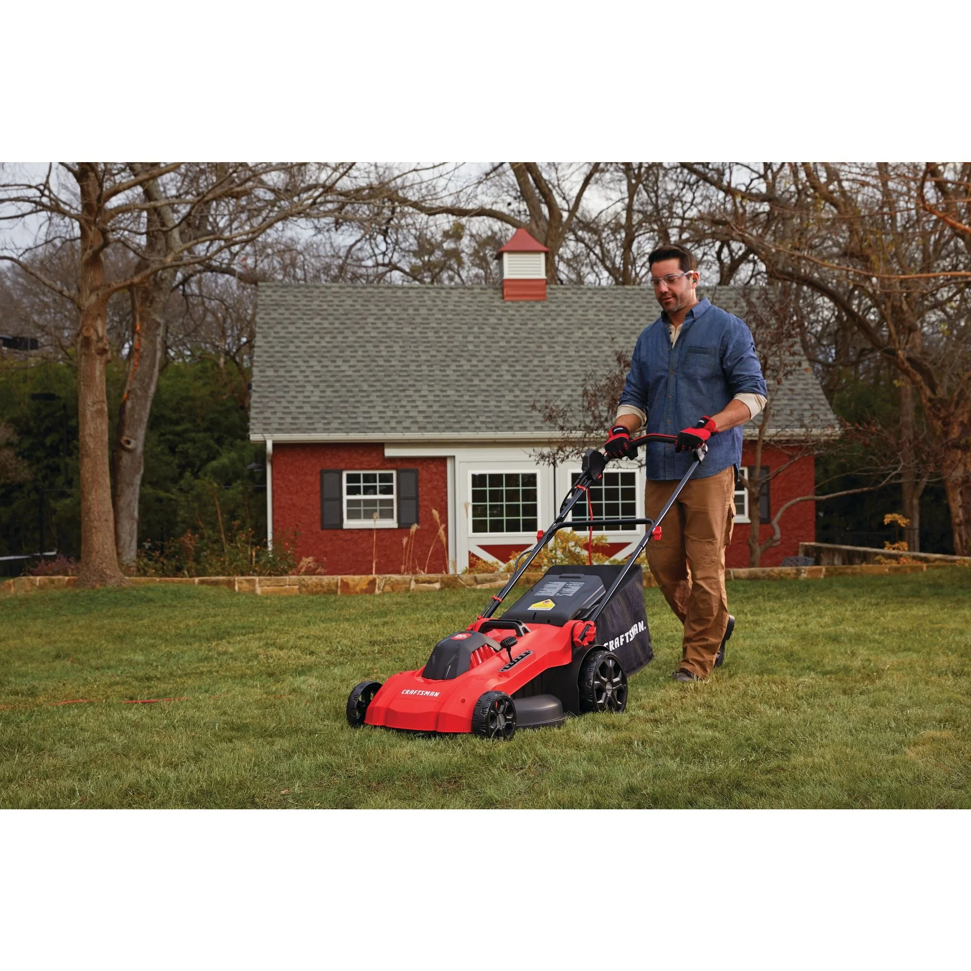 CRAFTSMAN 13 Amp 20 In. Corded 3-In-1 Lawn Mower