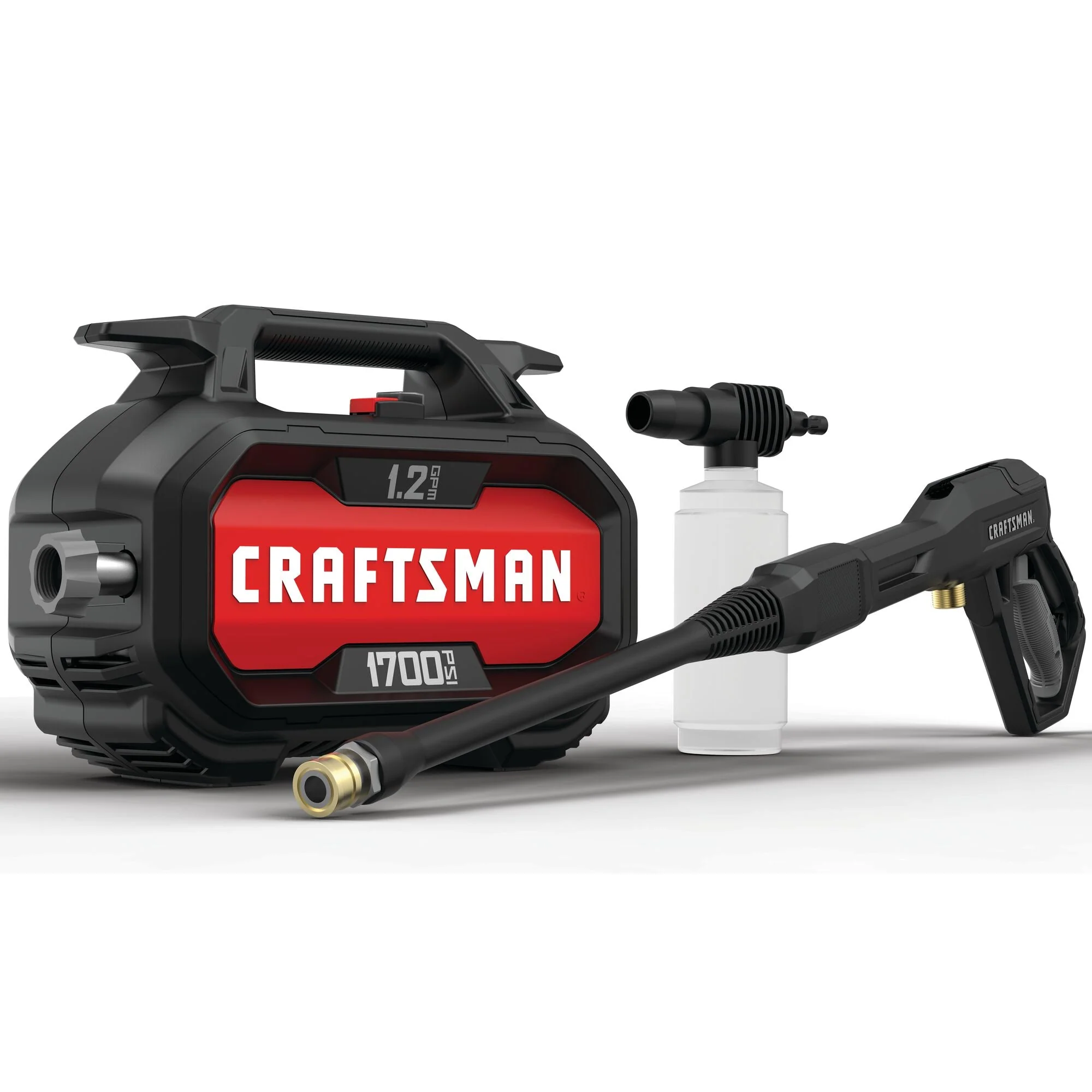CRAFTSMAN Electric Compact Cold Water Pressure Washer (1700 MAX PSI*)