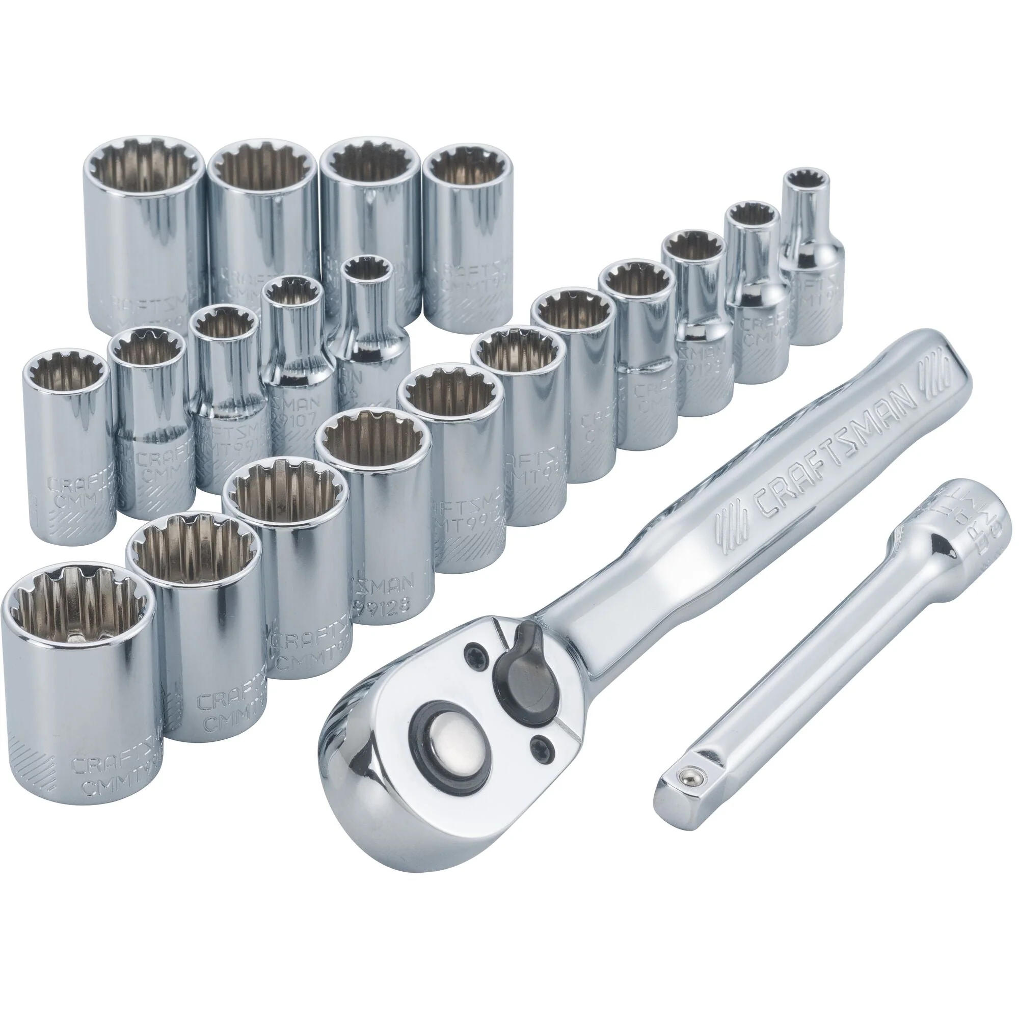 CRAFTSMAN CMMT12014 19PC 1/4" Drive Universal