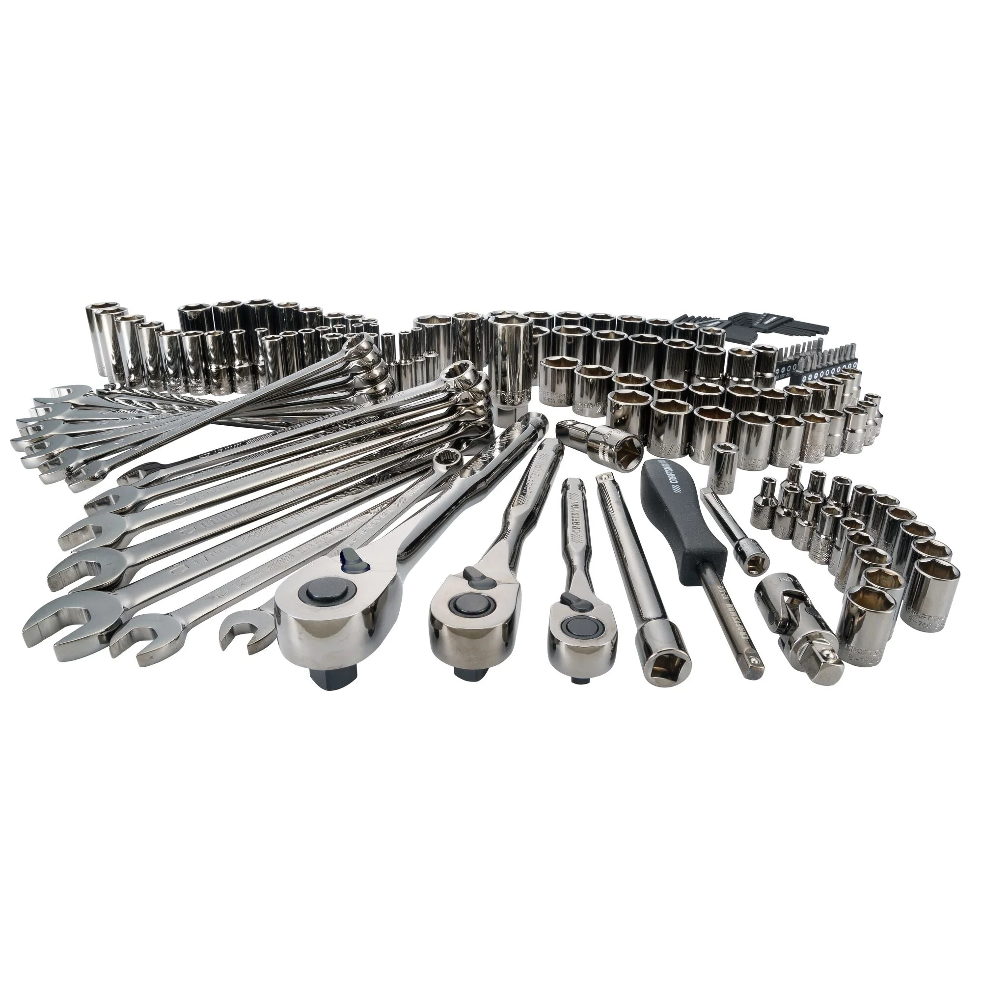 CRAFTSMAN Gunmetal Chrome Mechanics Tool Set (150 pc)
