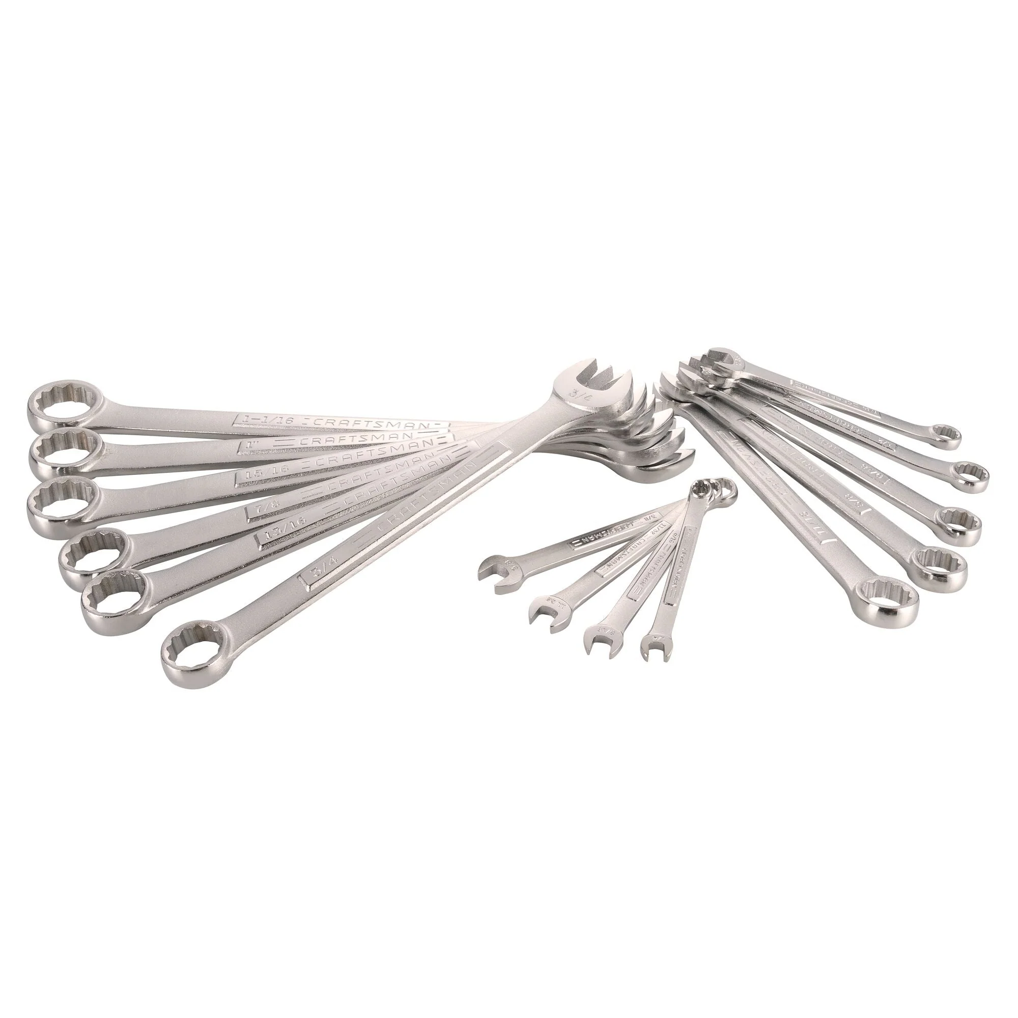 CRAFTSMAN SAE Combination Wrench Set (15 pc)