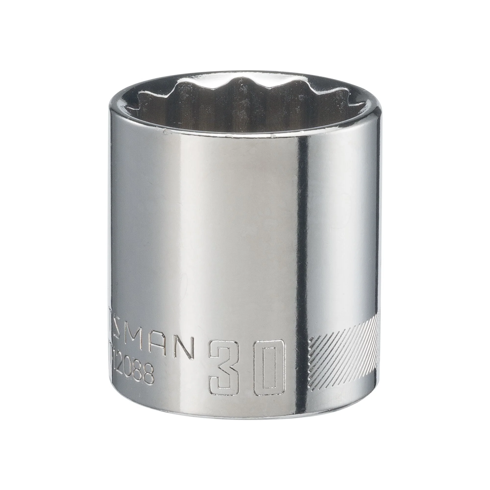 CRAFTSMAN Metric 1/2-in Drive 12-point 30mm Shallow Socket