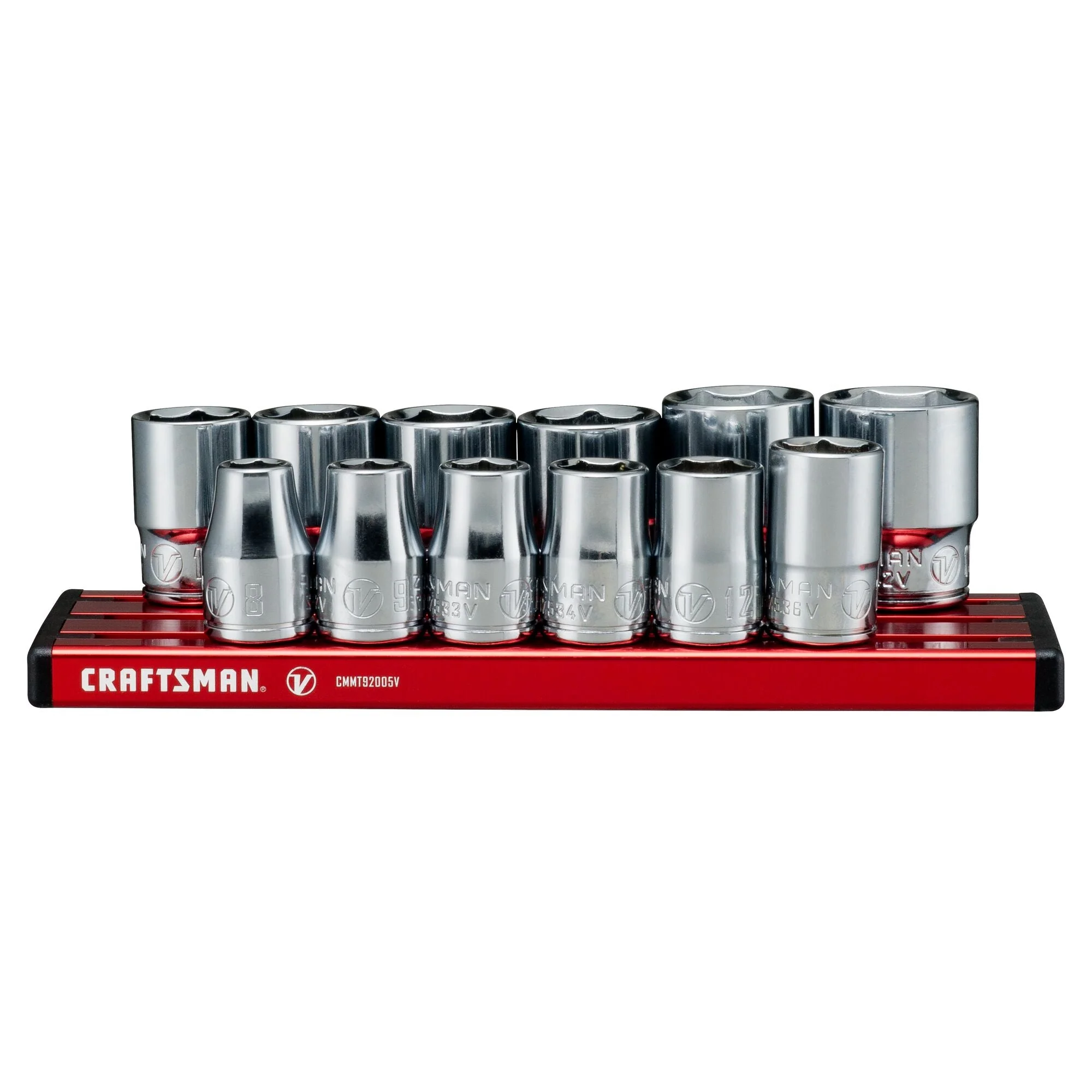 V-Series(TM) 3/8 In. Drive Metric 6-Point Socket Set (12 Pc.)