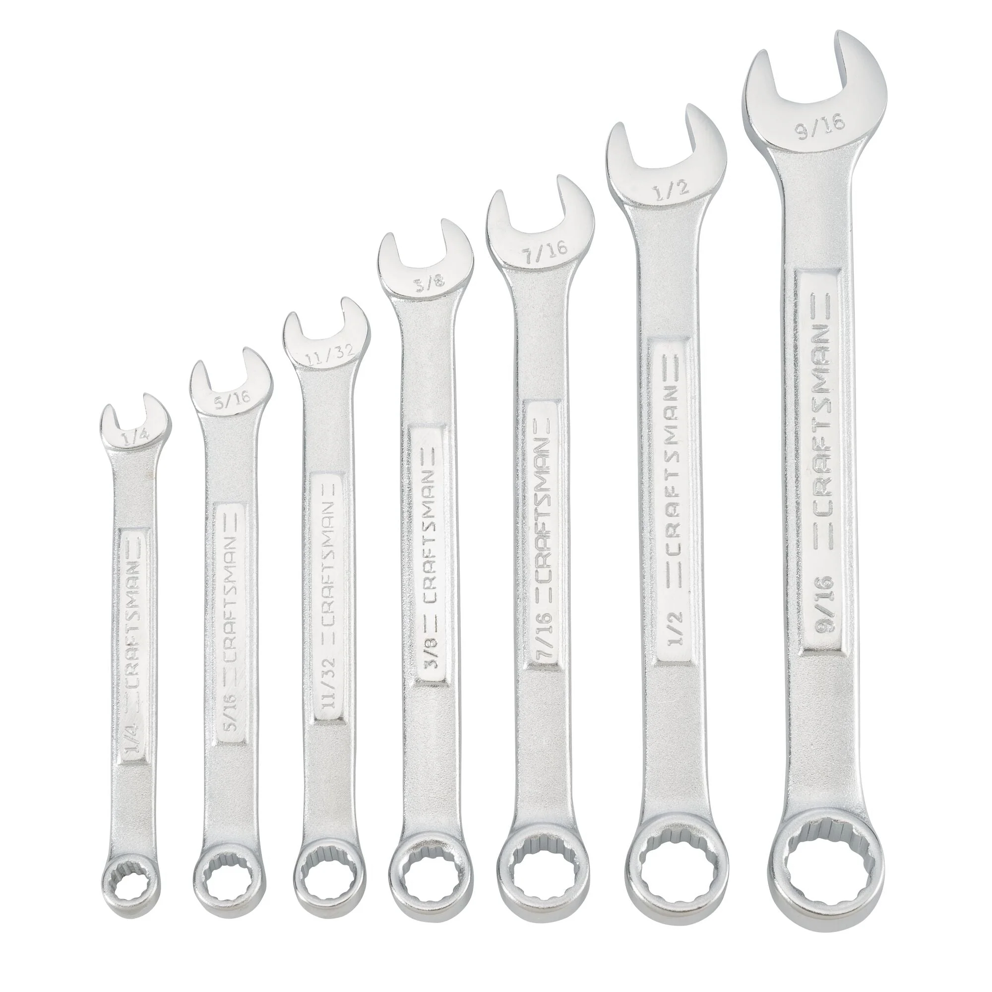 CRAFTSMAN 7PC SAE WRENCH SET IN POUCH