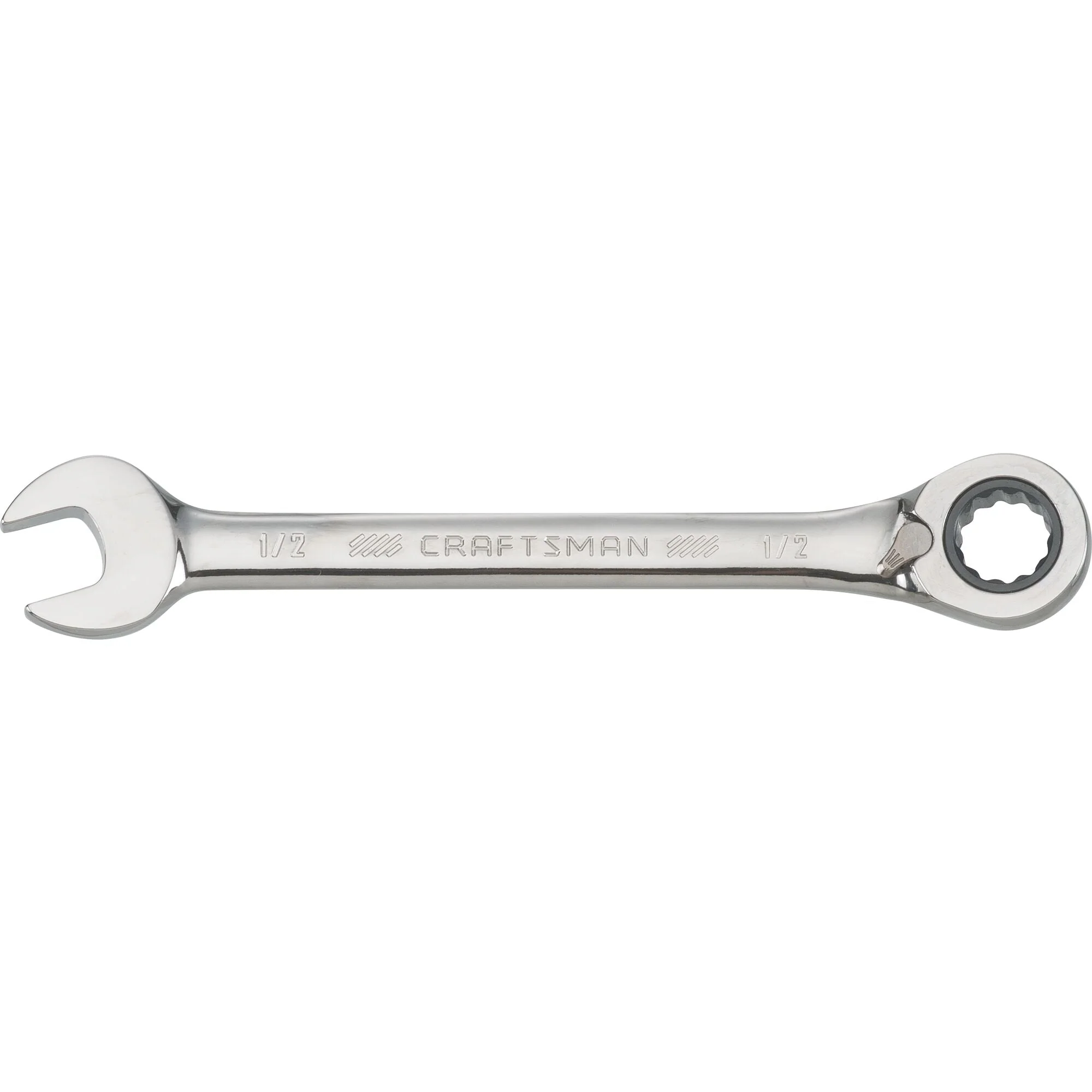 CRAFTSMAN 1/2-in 72 Tooth 12 Point SAE Reversible Ratcheting Wrench