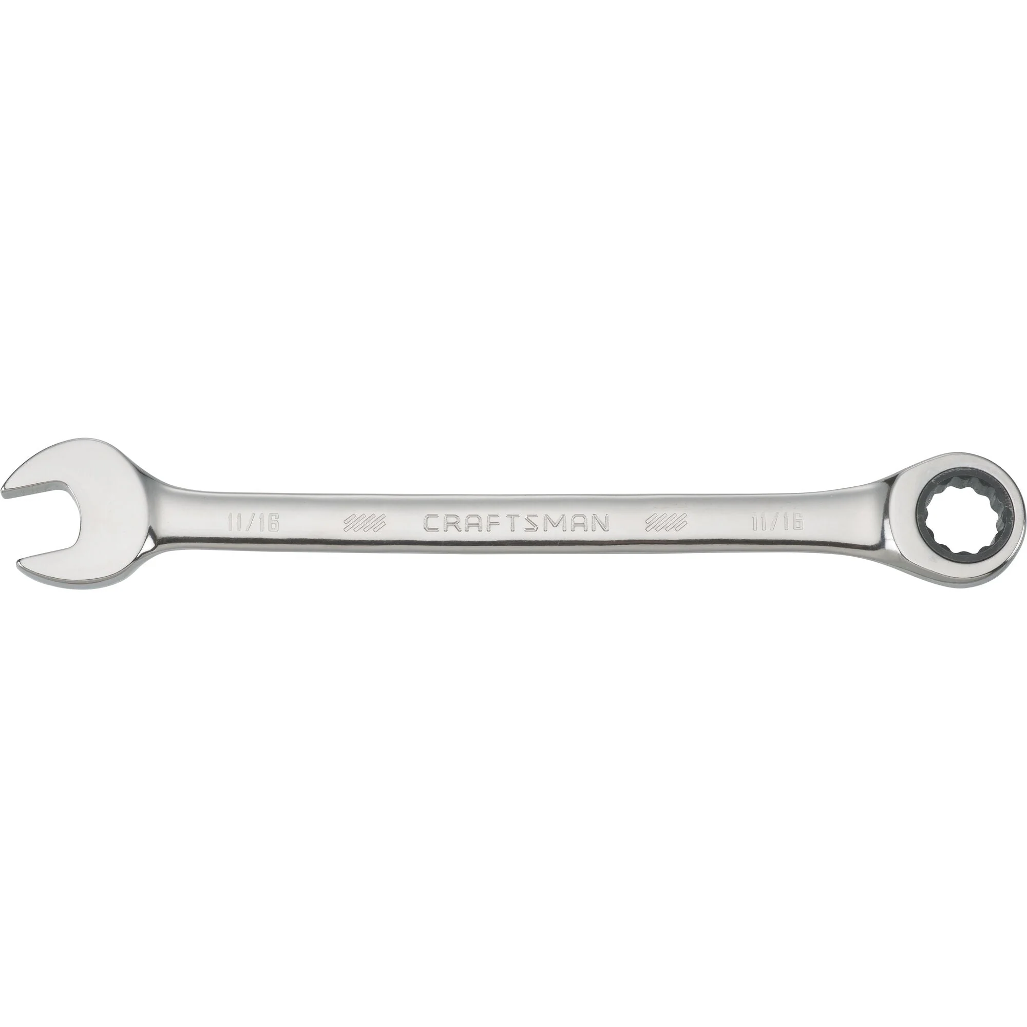 CRAFTSMAN CMMT42566 72 Tooth 12 Point SAE Ratcheting Wrench - 11/16"