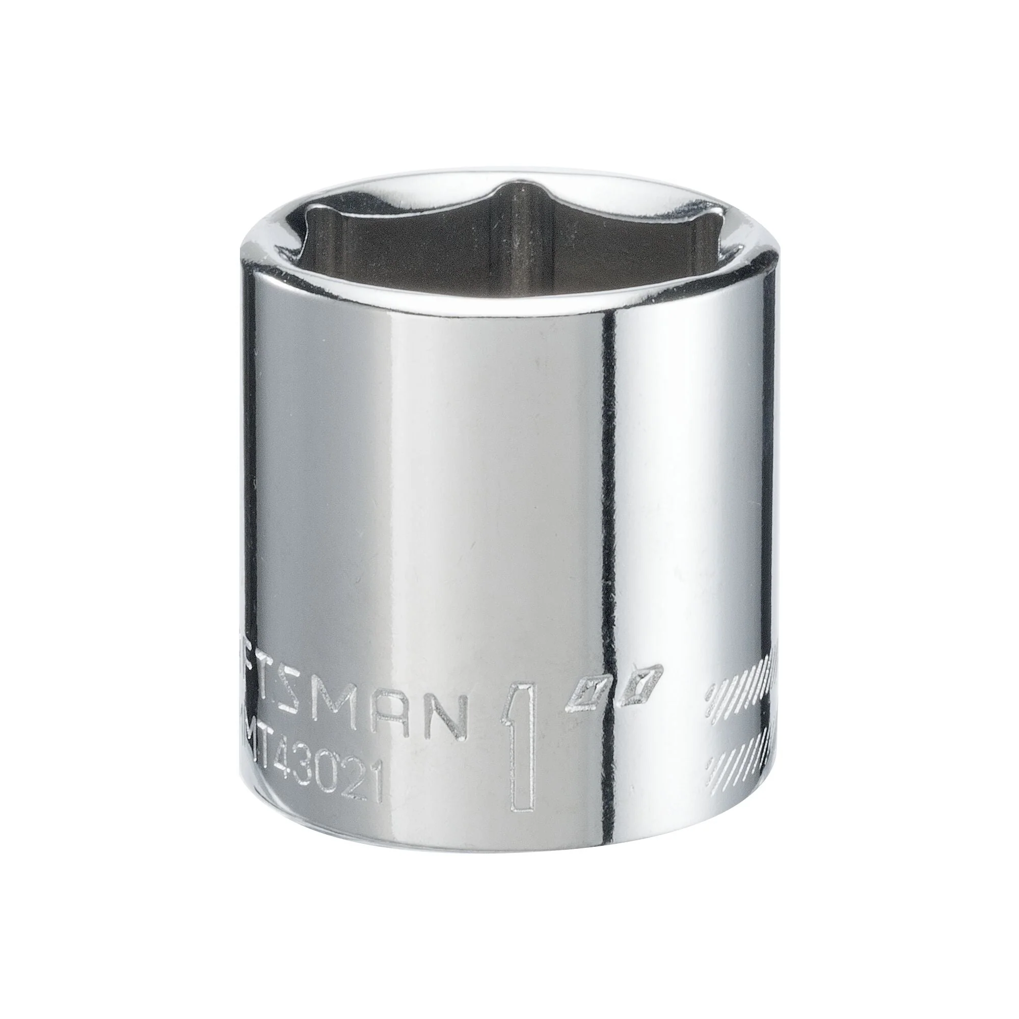 CRAFTSMAN 3/8-in Drive 1-in 6 Point SAE Shallow Socket