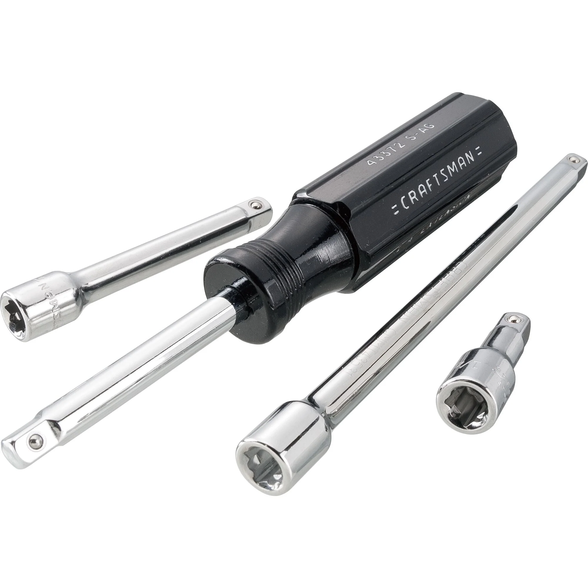CRAFTSMAN CMMT43394 1/4" Drive 4PC Extension Bar Set