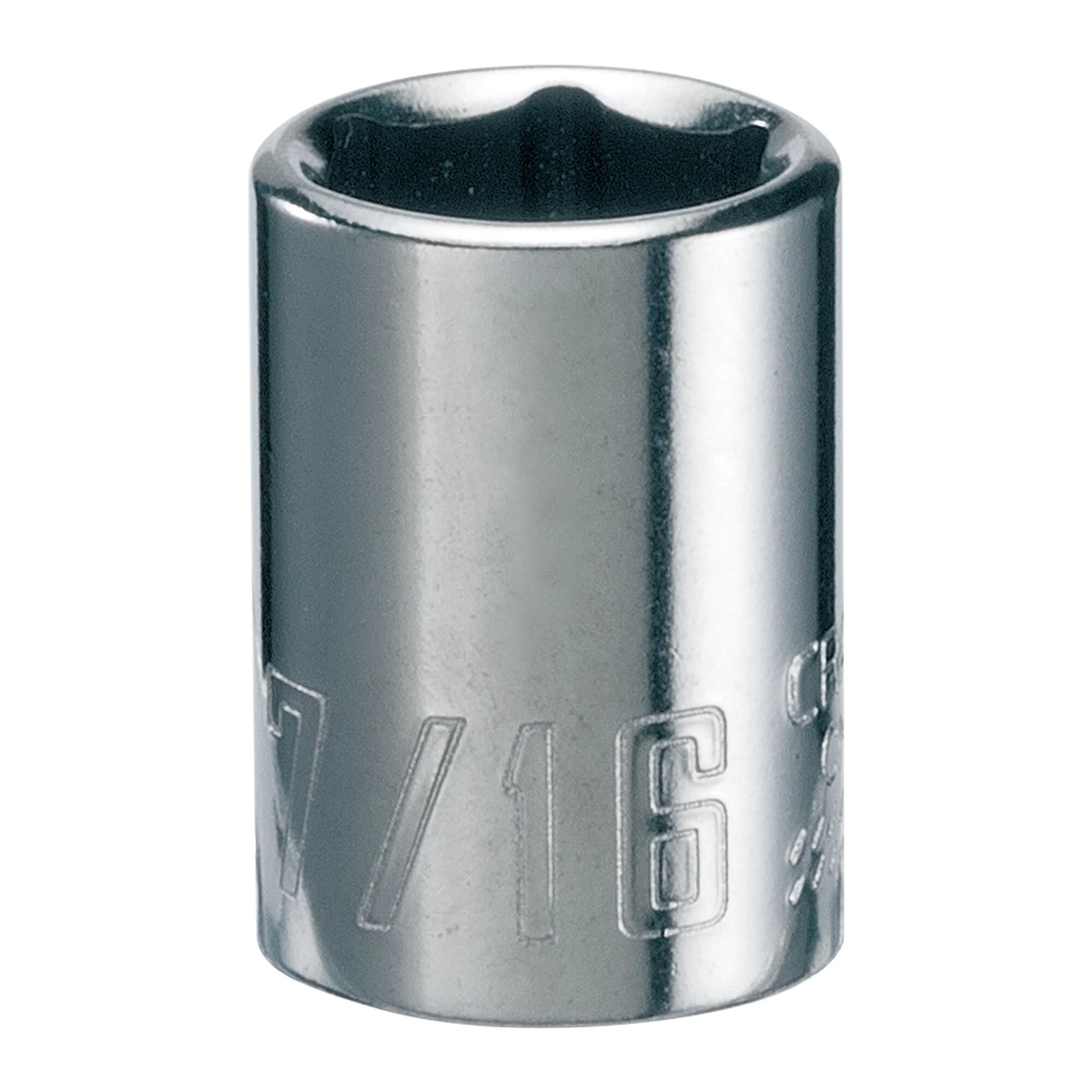 CRAFTSMAN 1/4-in Drive 7/16-in 6 Point SAE Shallow Socket