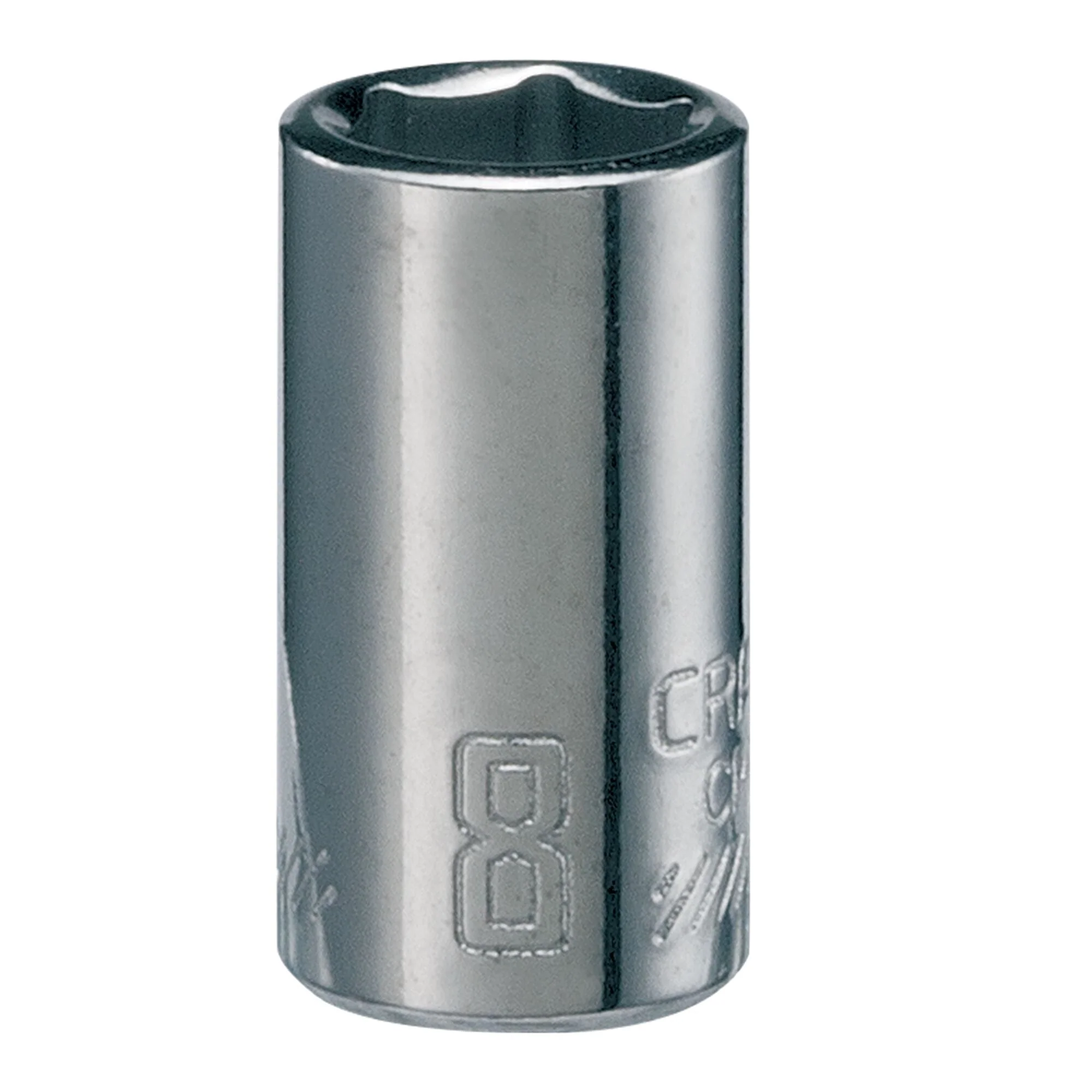 CRAFTSMAN Metric 1/4-in Drive 6-point 8mm Shallow Socket