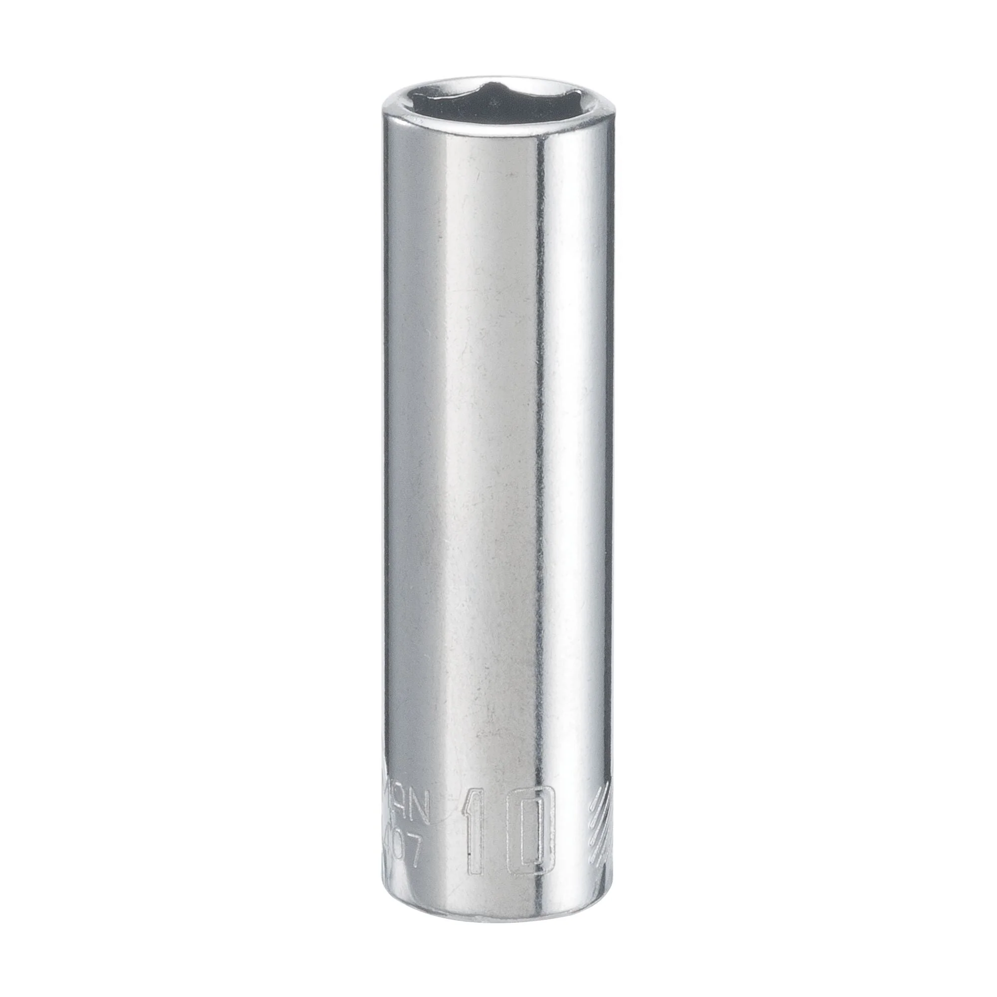 CRAFTSMAN Metric 1/4-in Drive 6-point 10mm Deep Socket