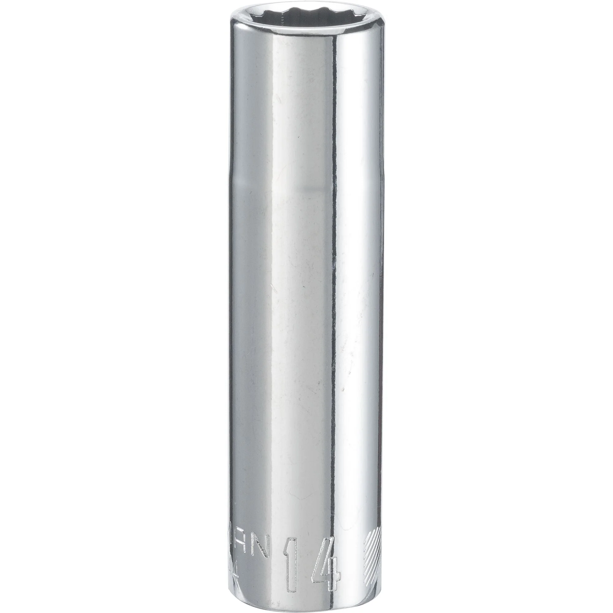 CRAFTSMAN Metric 1/2-in Drive 12-point 14mm Deep Socket