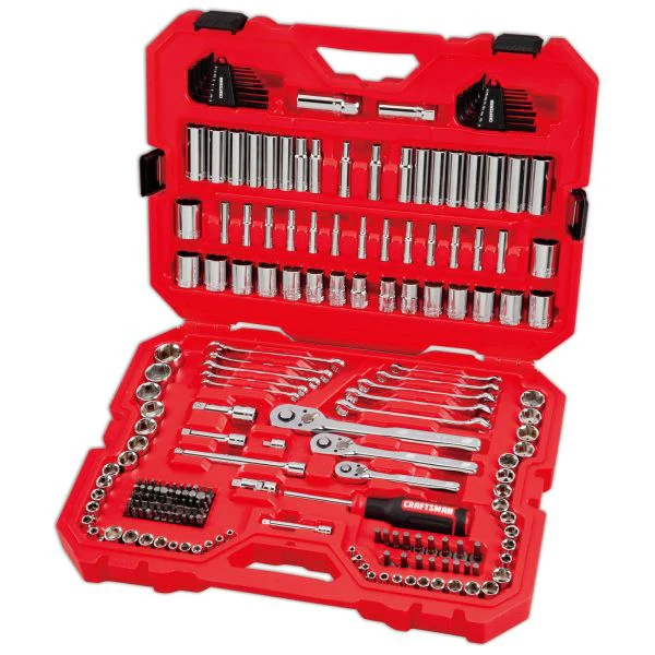 CRAFTSMAN 206Pc Mechanics Tool Set Cut Case
