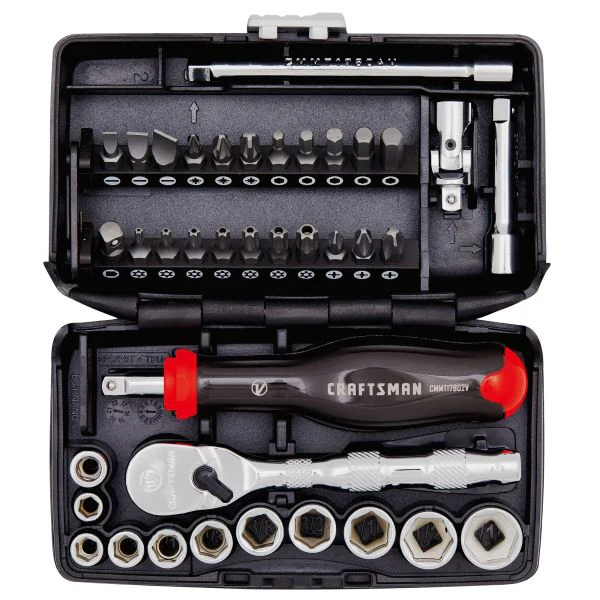 CRAFTSMAN V-Series™ 1/4 in Drive SAE 6-Point Tool Set (38 pc)
