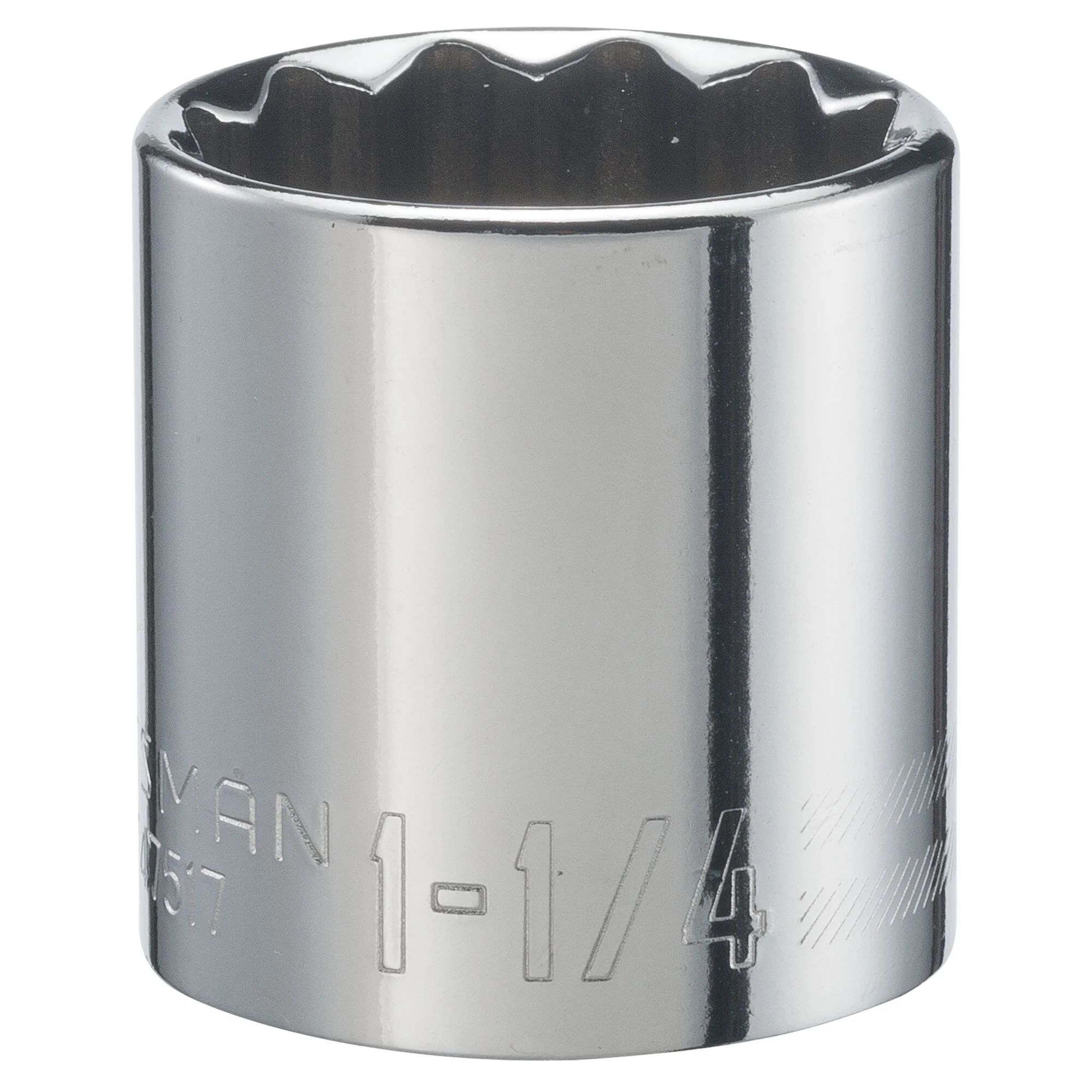 CRAFTSMAN Standard (SAE) 1/2-in Drive 12-point 1-1/4-in Shallow Socket