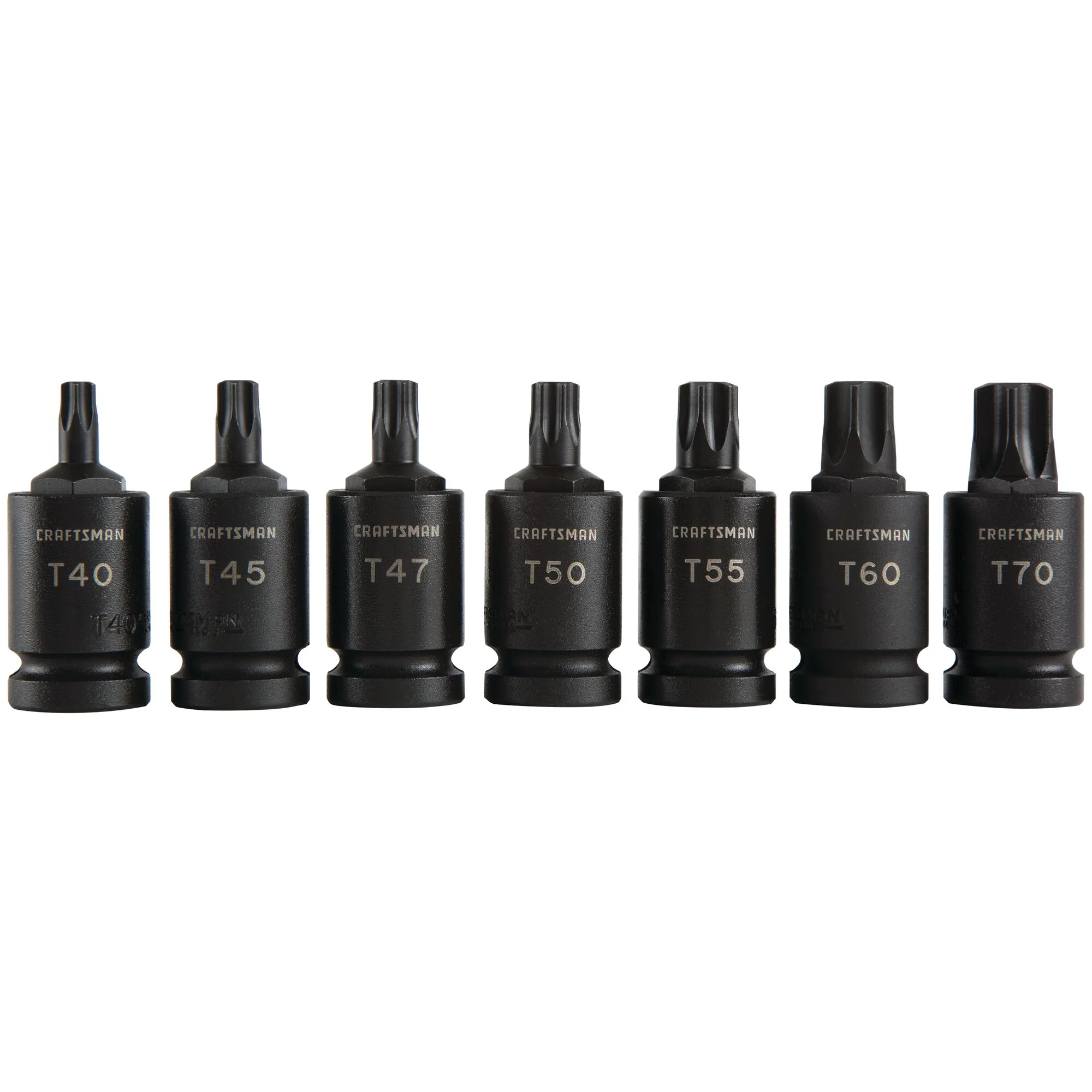 CRAFTSMAN 1/2-in Drive TORX™ Bit Impact Socket Set (7 pc)