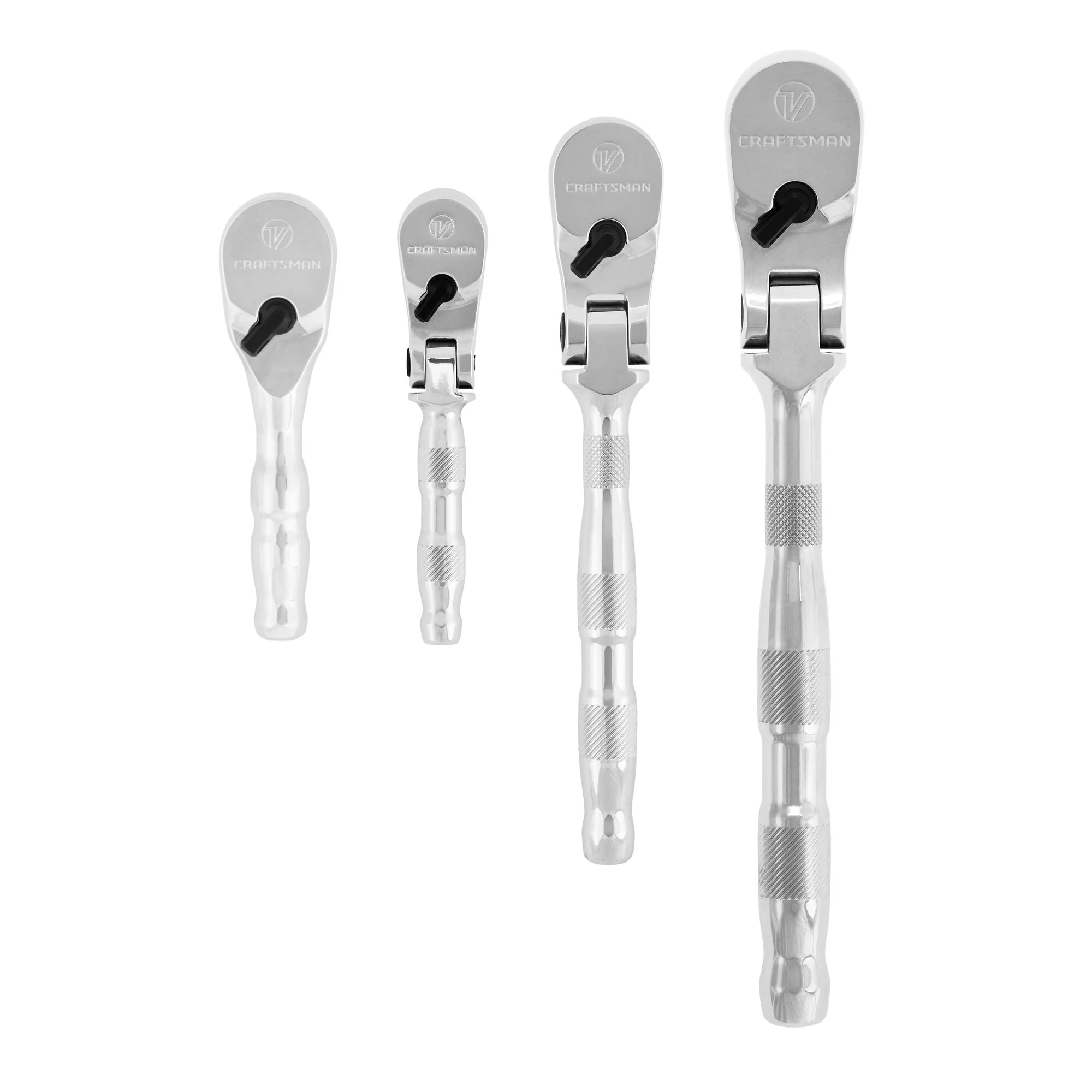 CRAFTSMAN V-Series™ 1/4 in, 3/8 in and 1/2 in Drive Ratchet Set (4 PK)