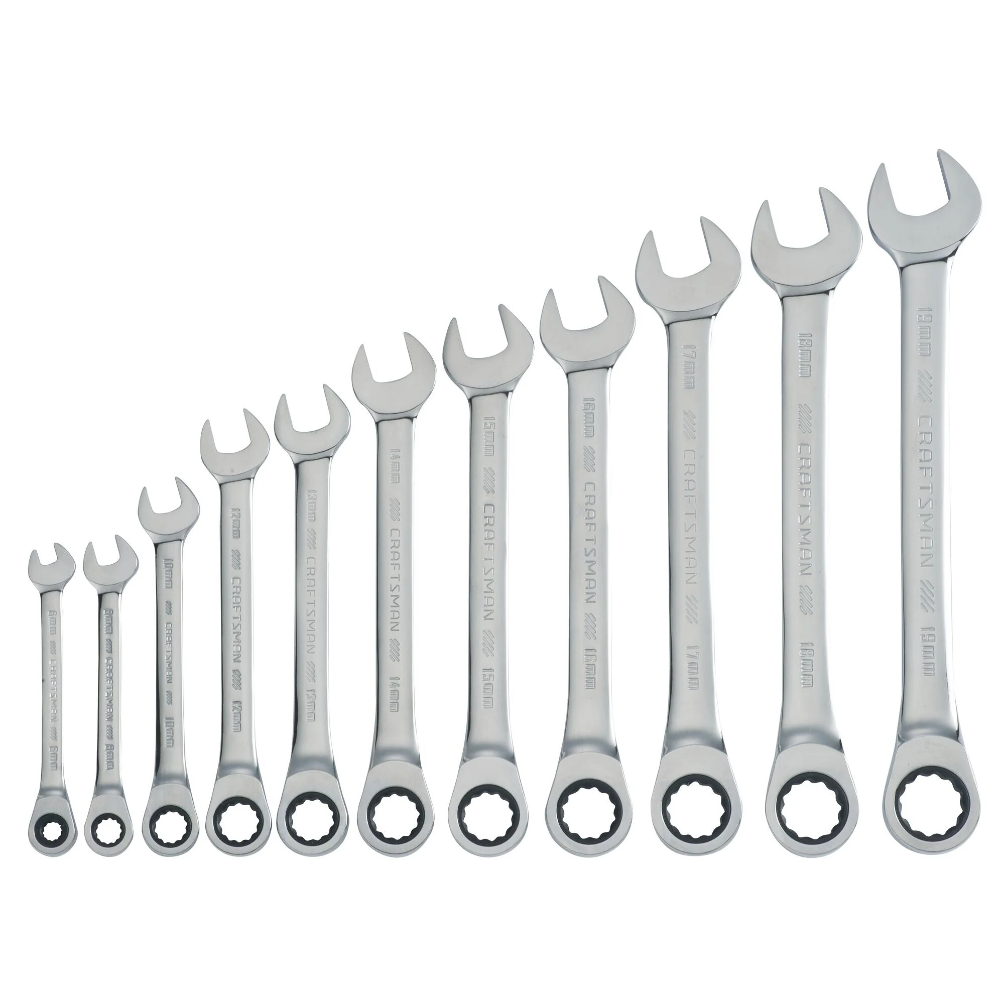 CRAFTSMAN 11PC METRIC RATCHETING