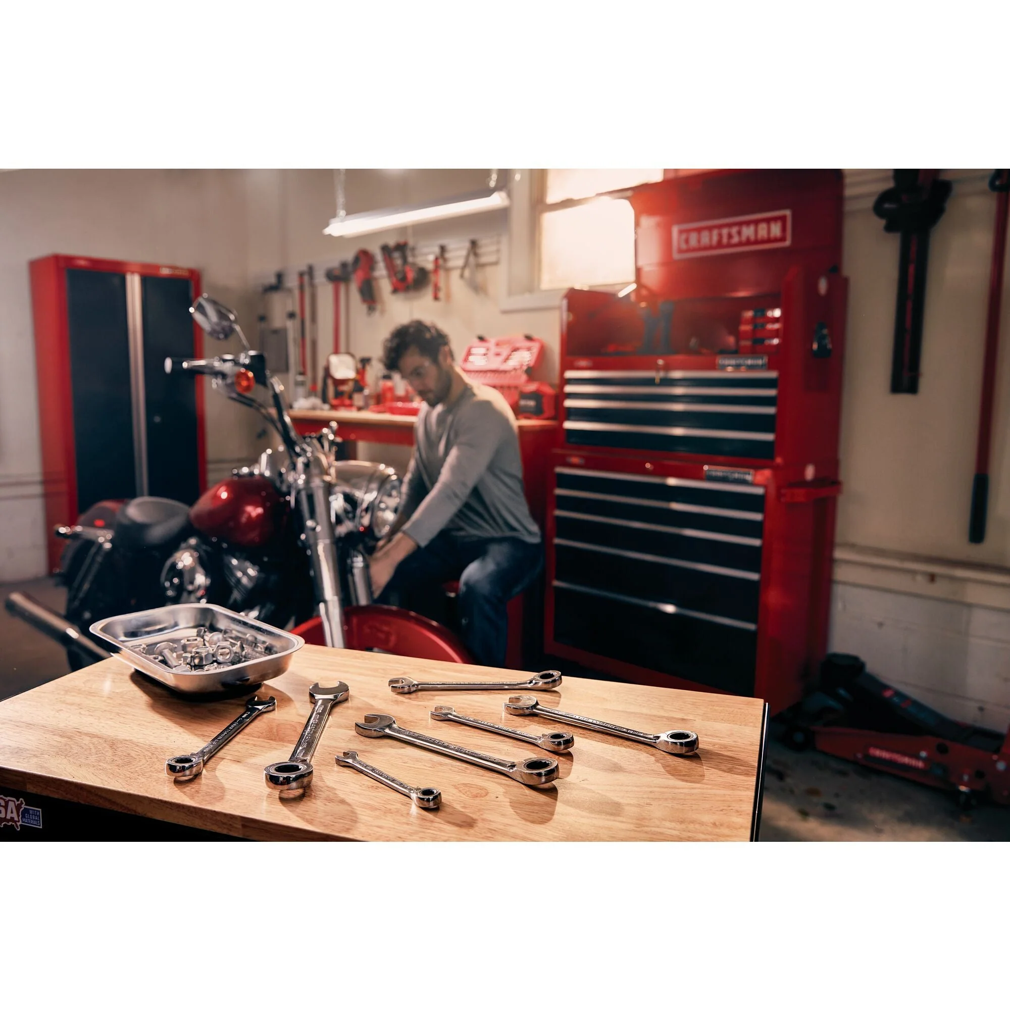 CRAFTSMAN 7PC METRIC REVERSIBLE RATC