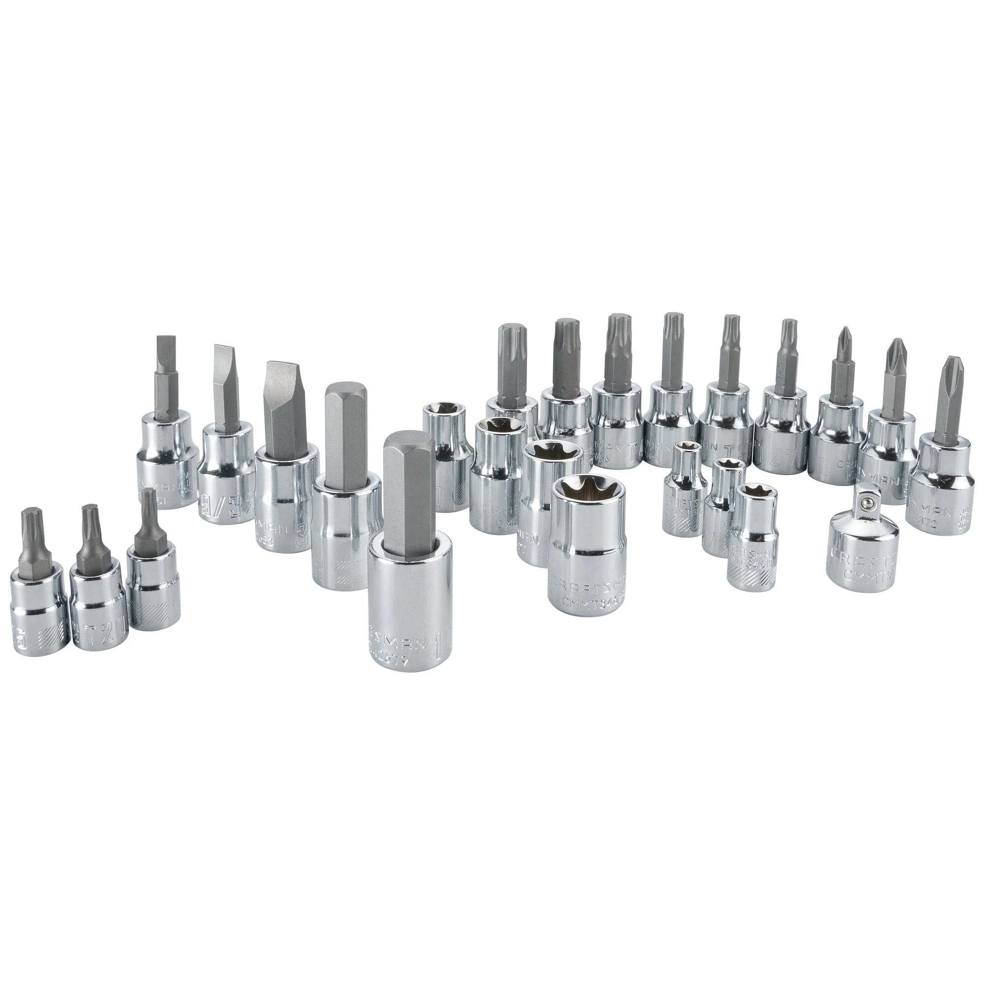 CRAFTSMAN Bit Socket And External TORX™ Socket Set (25 pc)