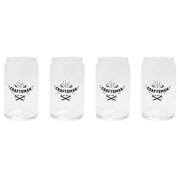 CRAFTSMAN Set Of 4 Pint Glasses